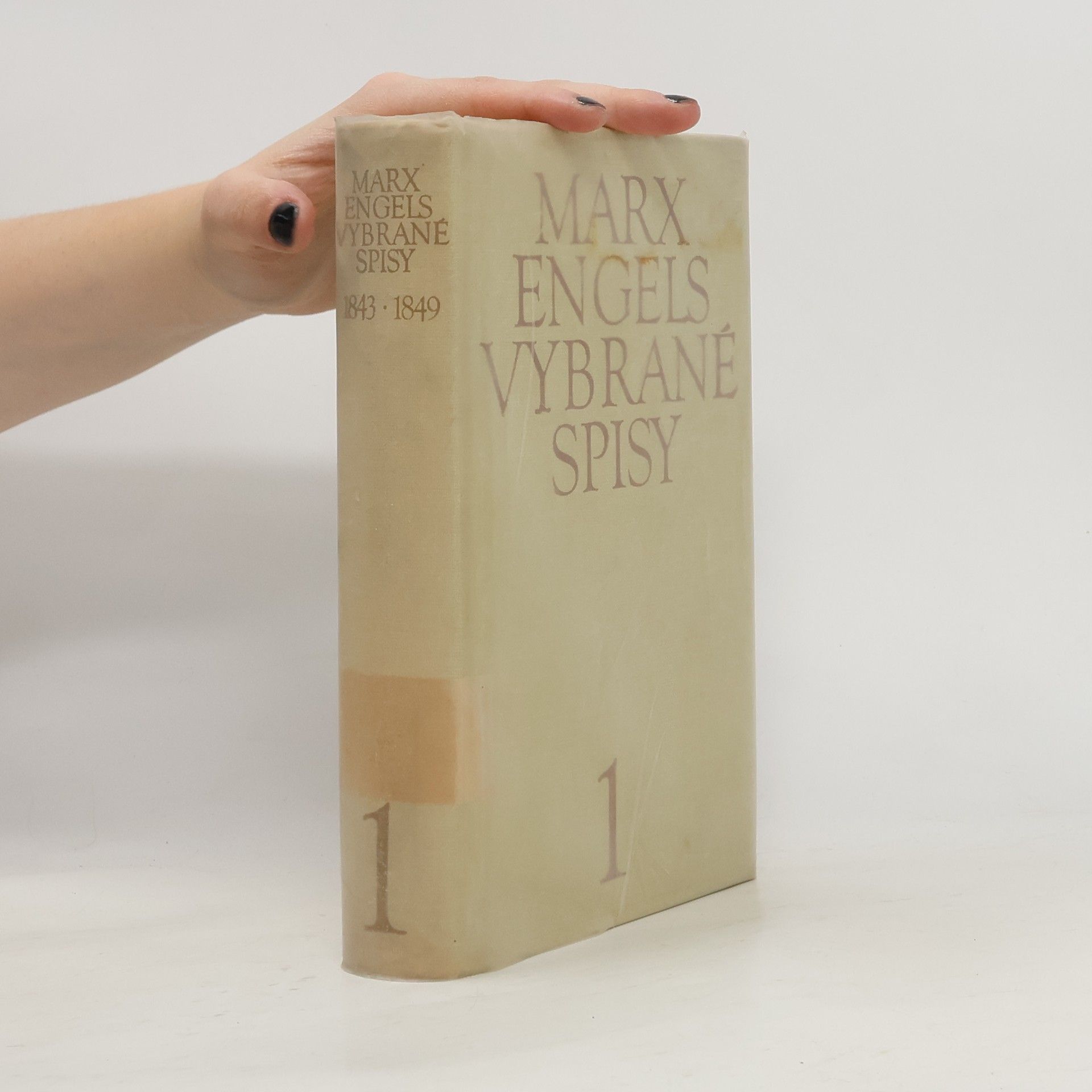 Karl Marx Marx, Engels. Vybrané spisy. Svazek 1