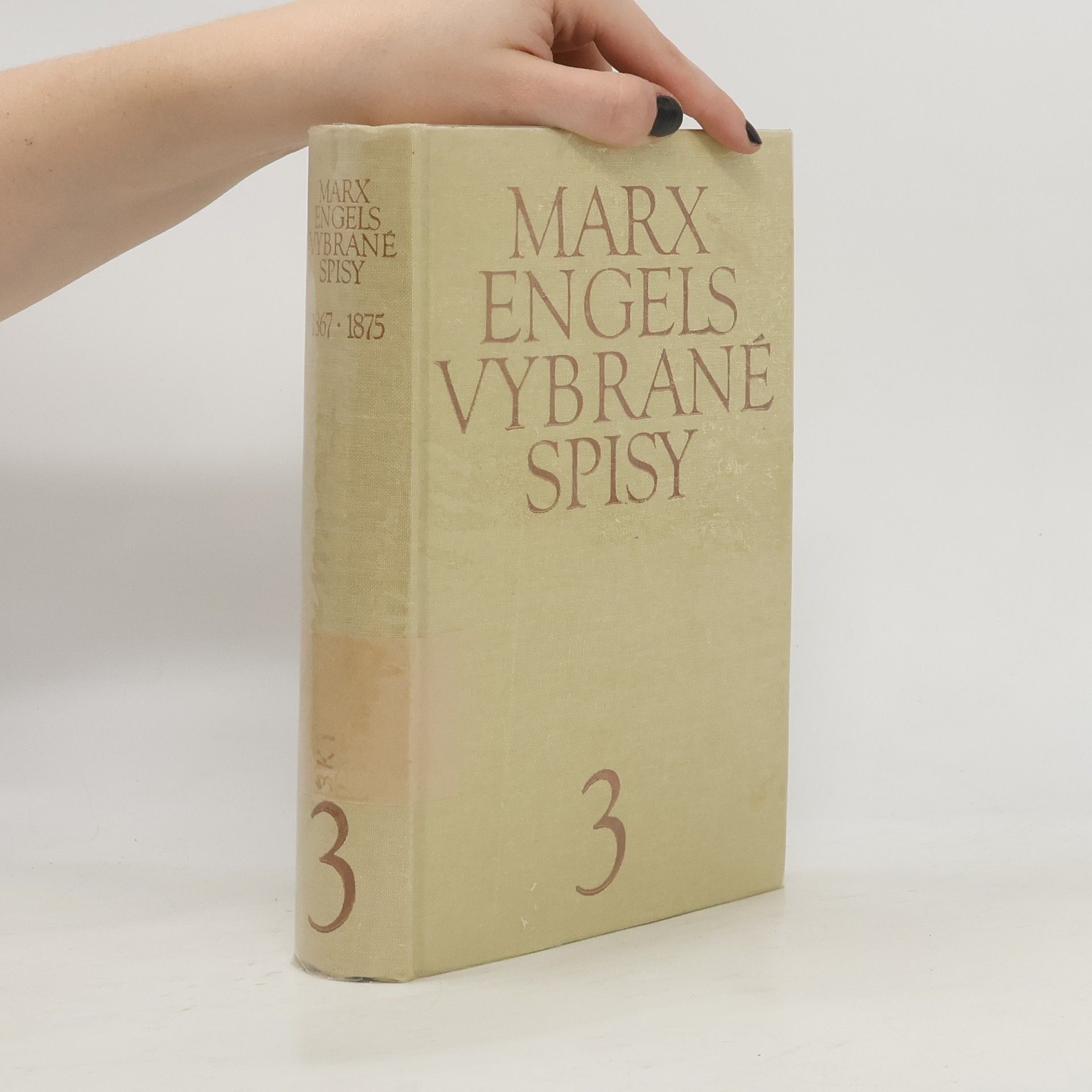 Marx Engels Vybrané spisy 3