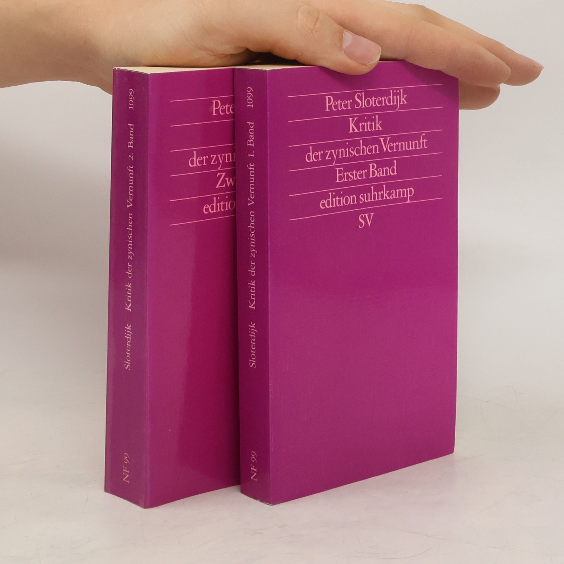 Peter Sloterdijk Kritik der Zynischen Vernunft. Band 1 + Band 2