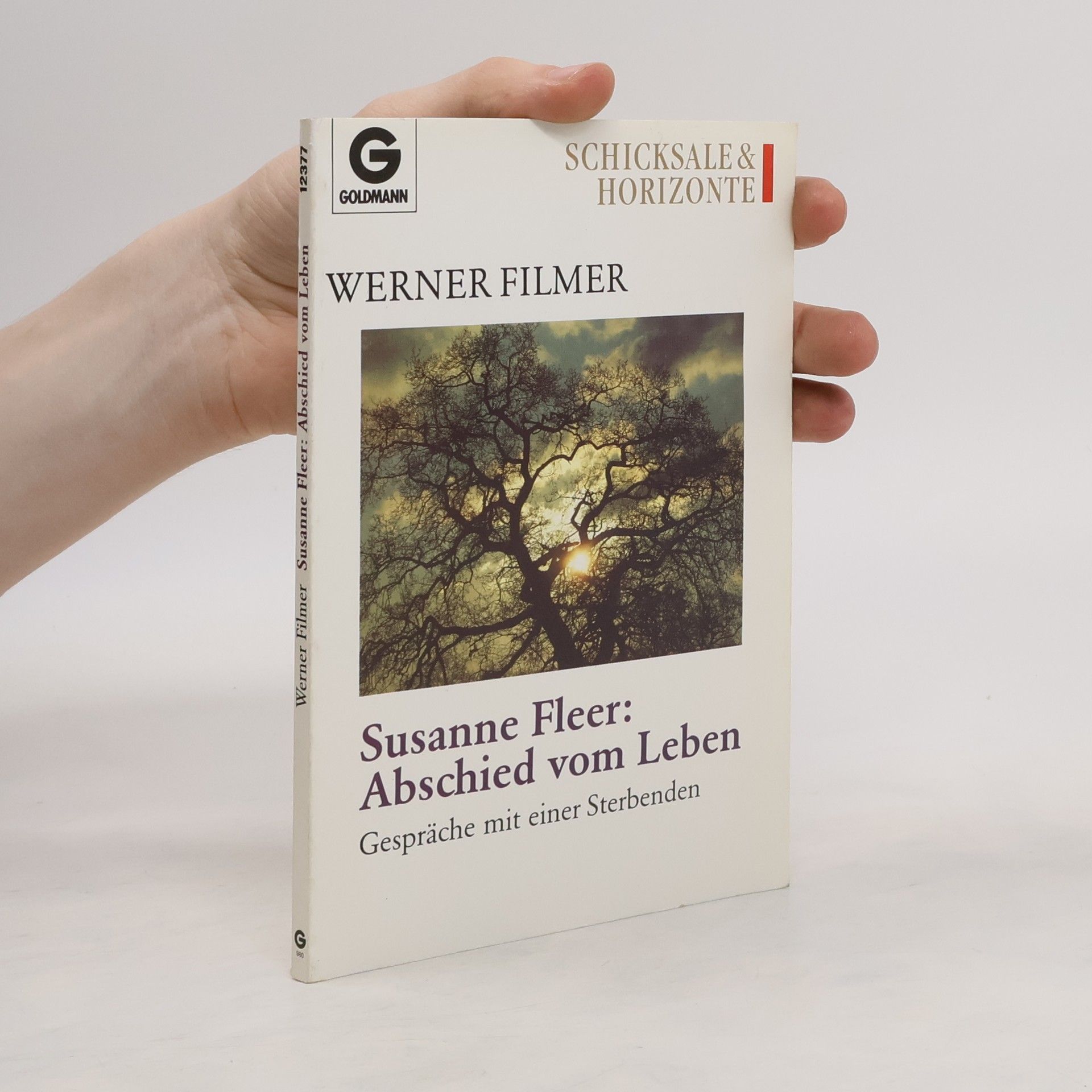 Werner Filmer Susanne Fleer: Abschied vom Leben