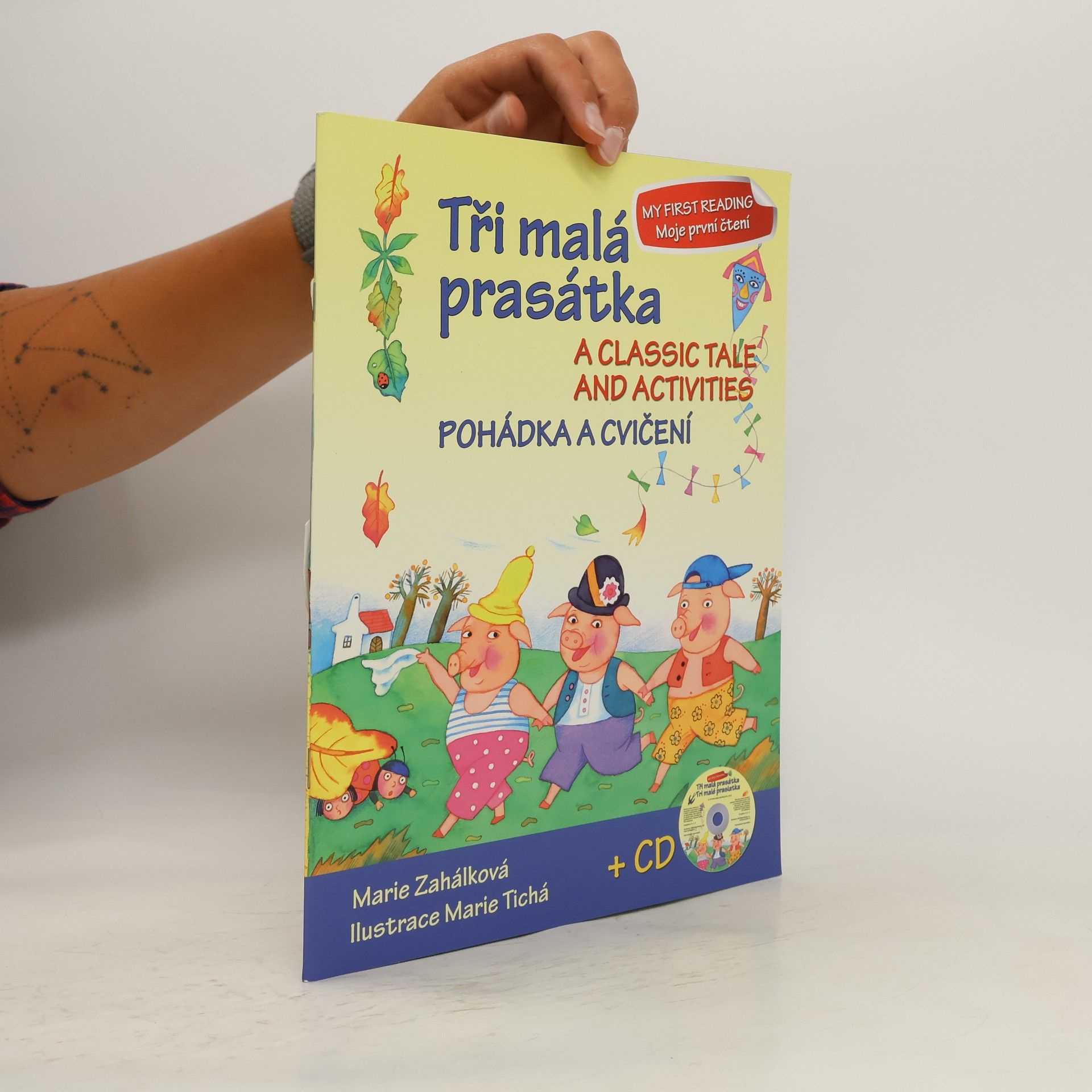 Marie Zahálková Tři malá prasátka Pohádka a cvičení