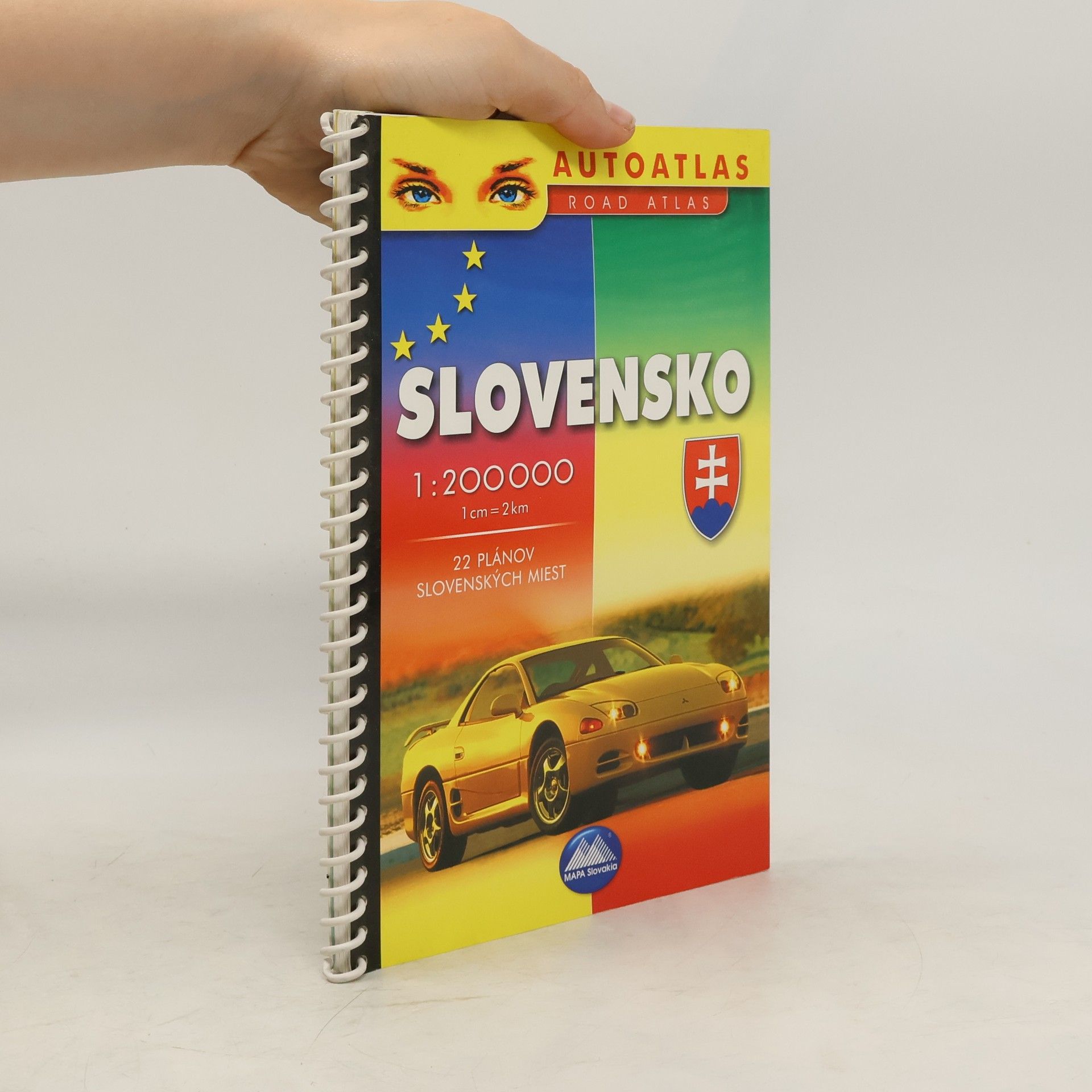 Collectif d'auteurs Autoatlas Slovensko 1:200 000