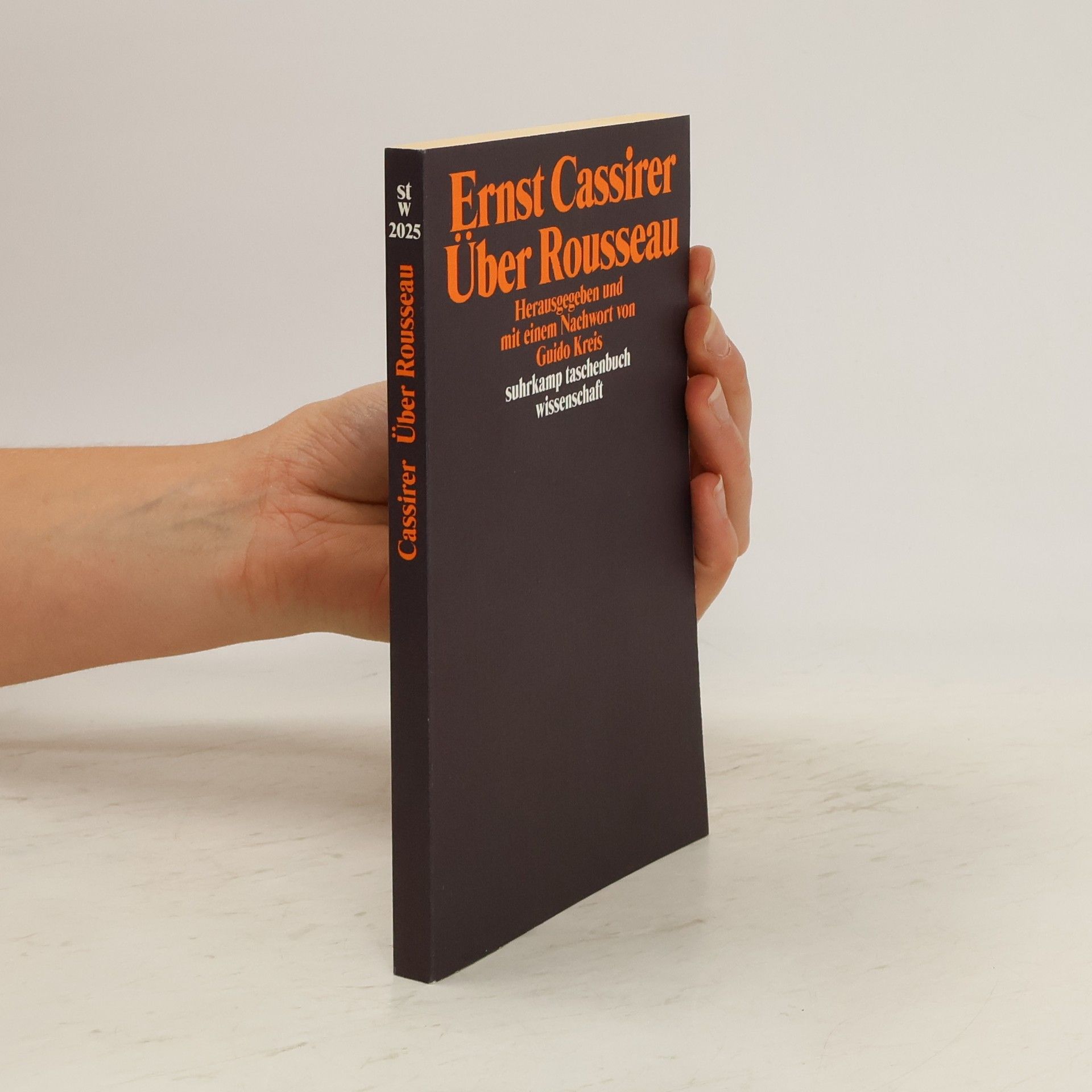 Ernst Cassirer Über Rousseau