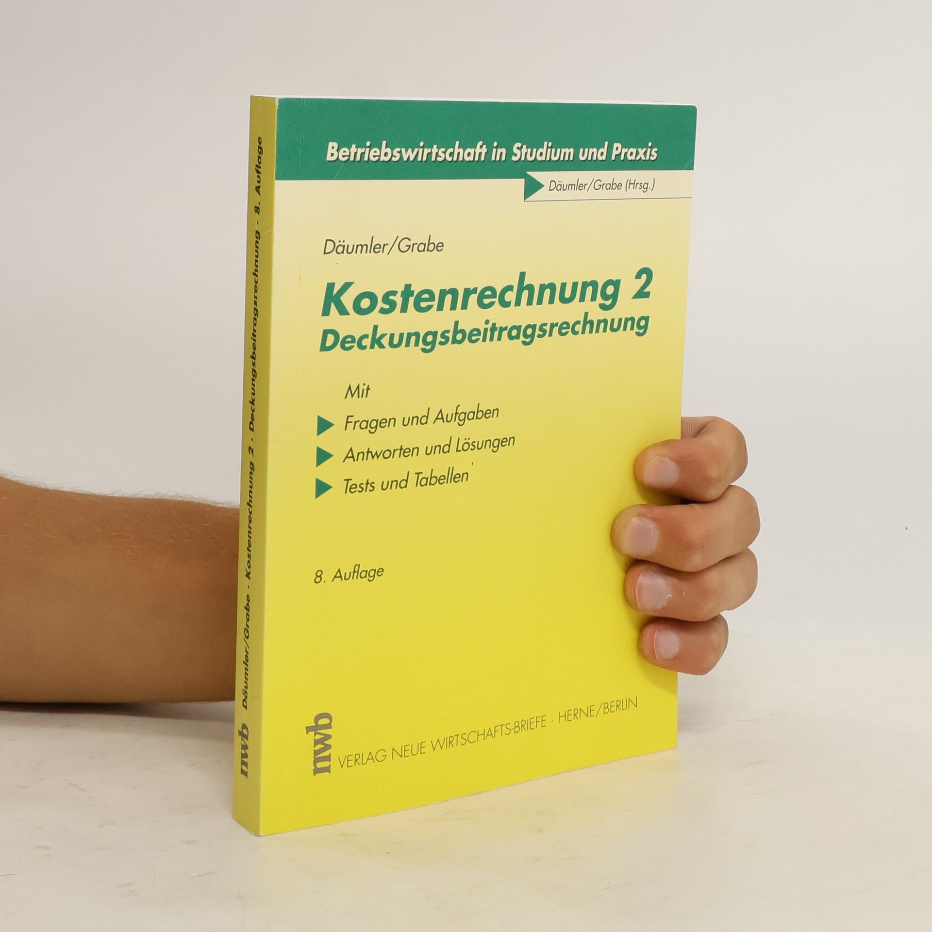 Klaus-Dieter Däumler Kostenrechnung 2