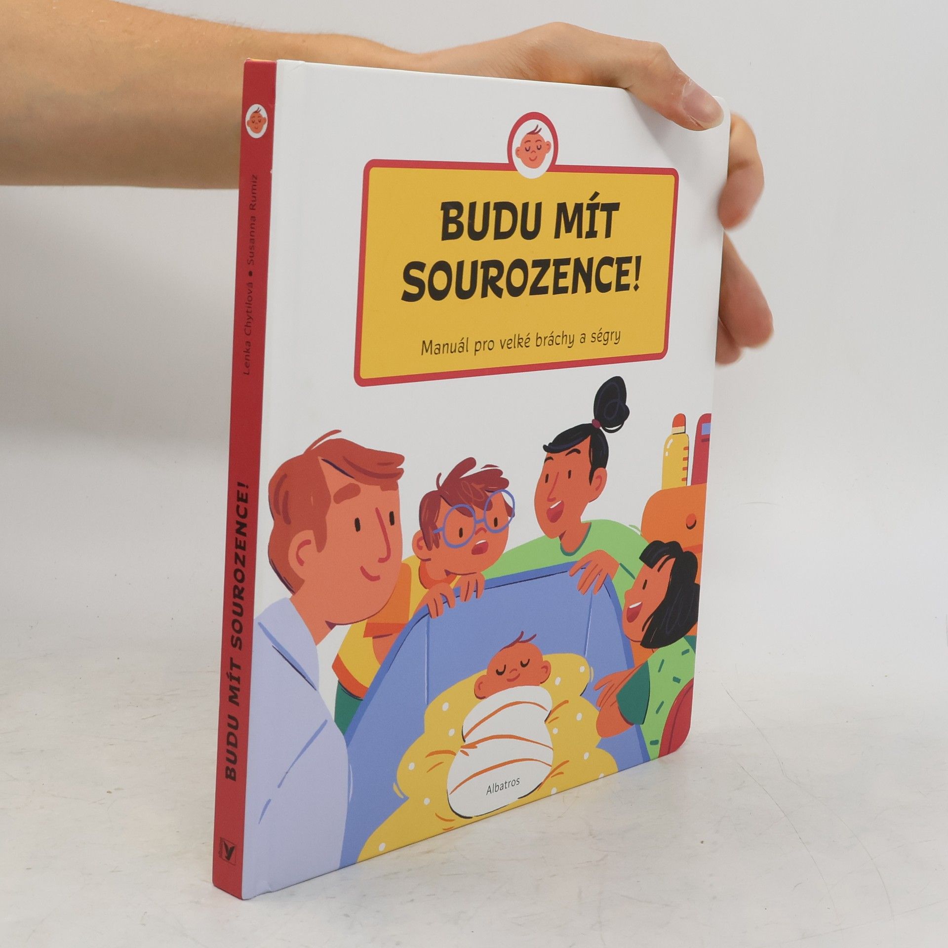 Lenka Chytilová Budu mít sourozence! : manuál pro velké bráchy a ségry