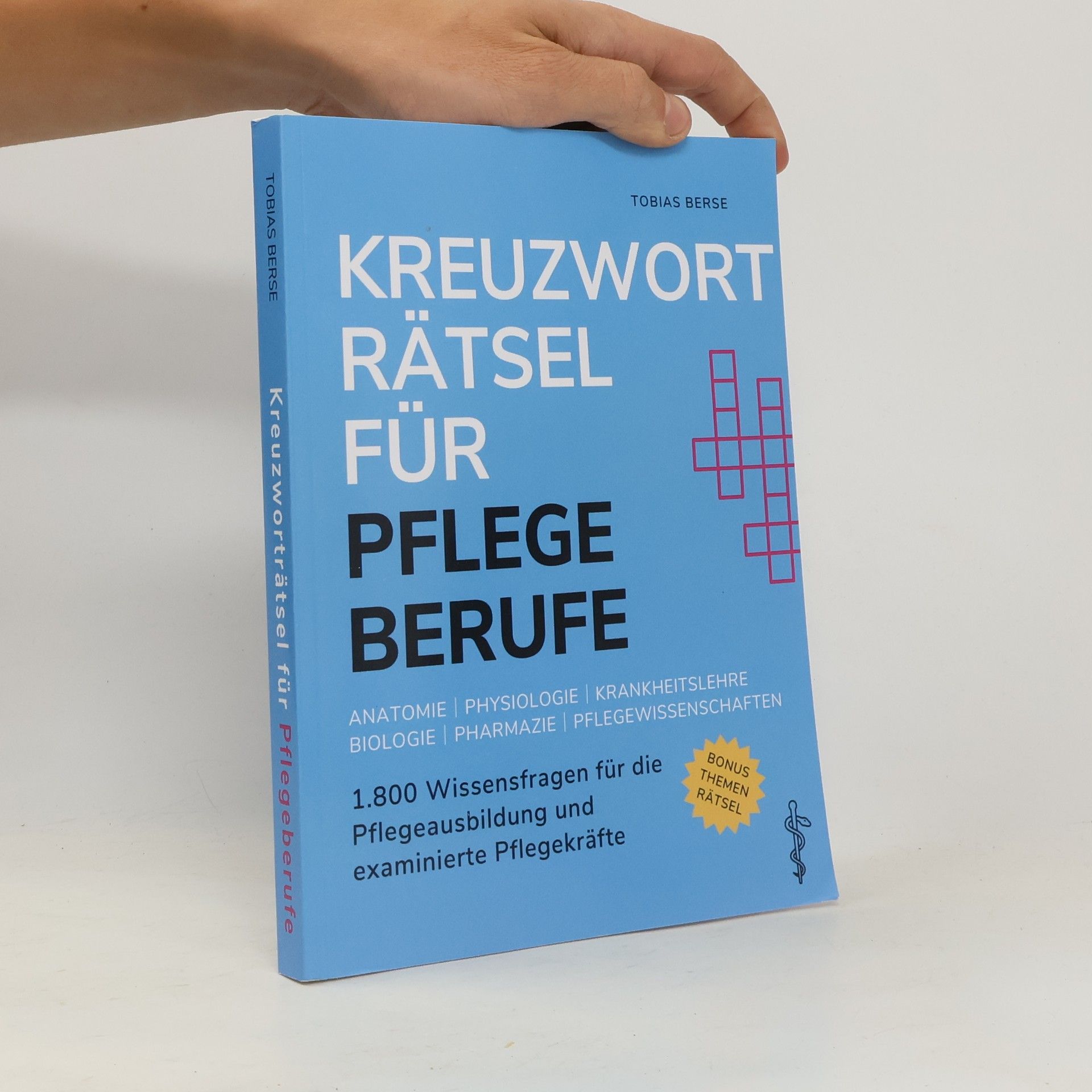 Tobias Berse Kreuzwort Rätsel für Pflege Berufe