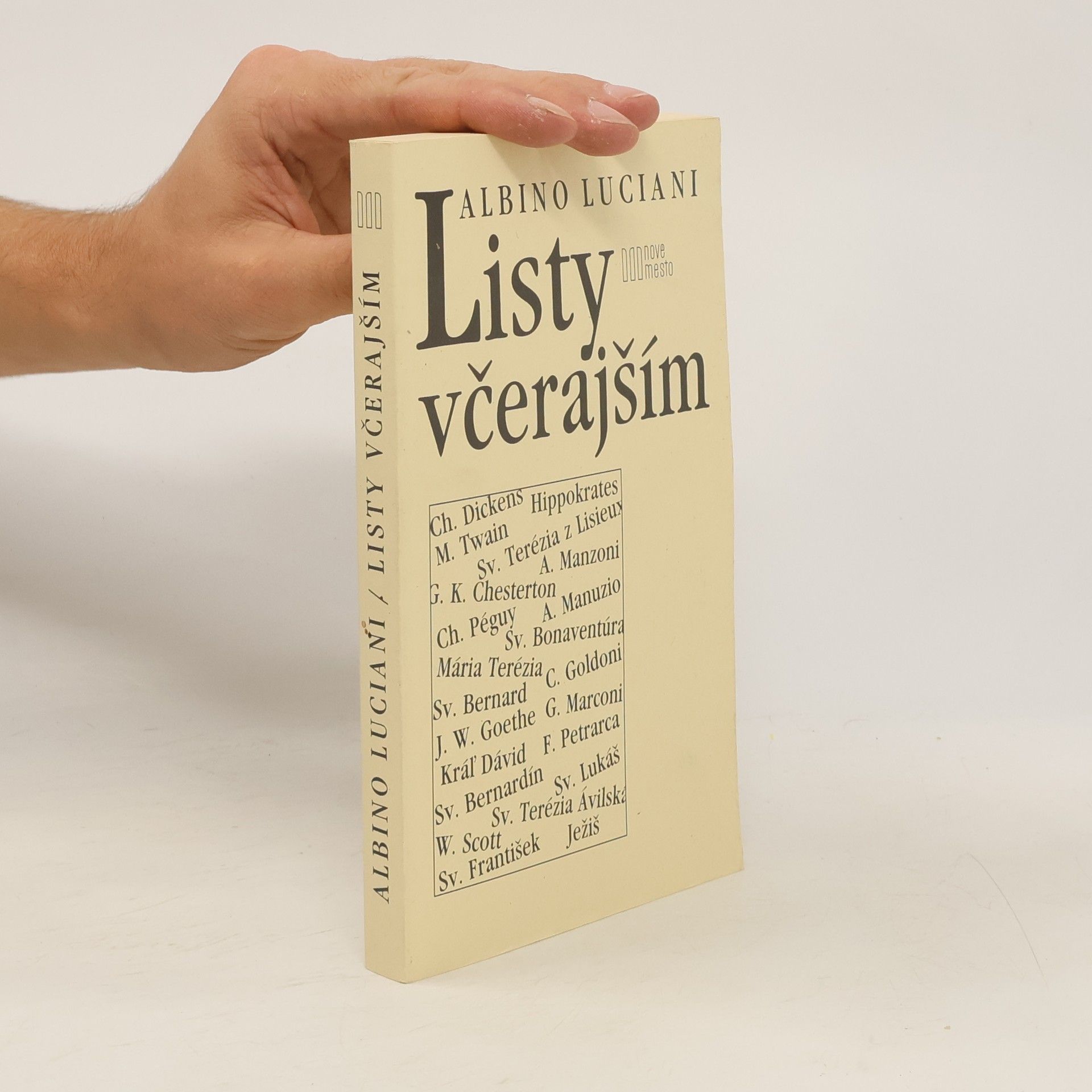 Albino Luciani Listy včerajším