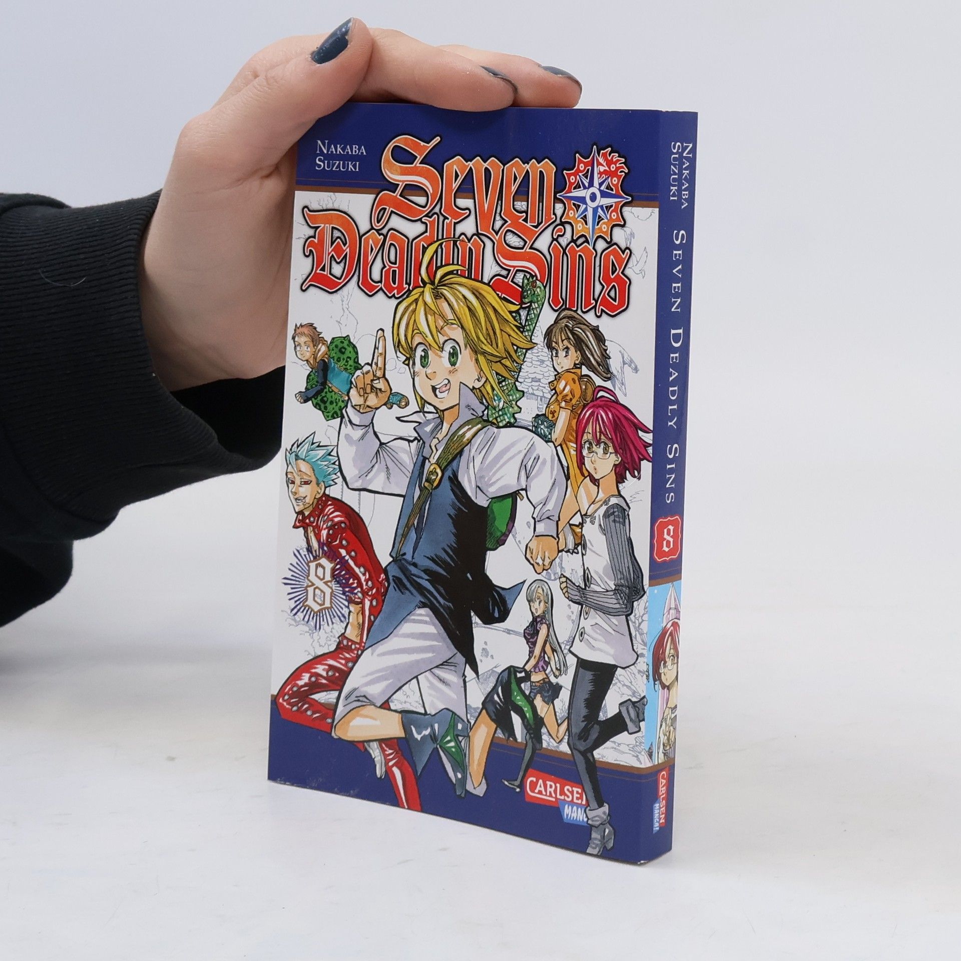 Nakaba Suzuki Seven deadly sins 8