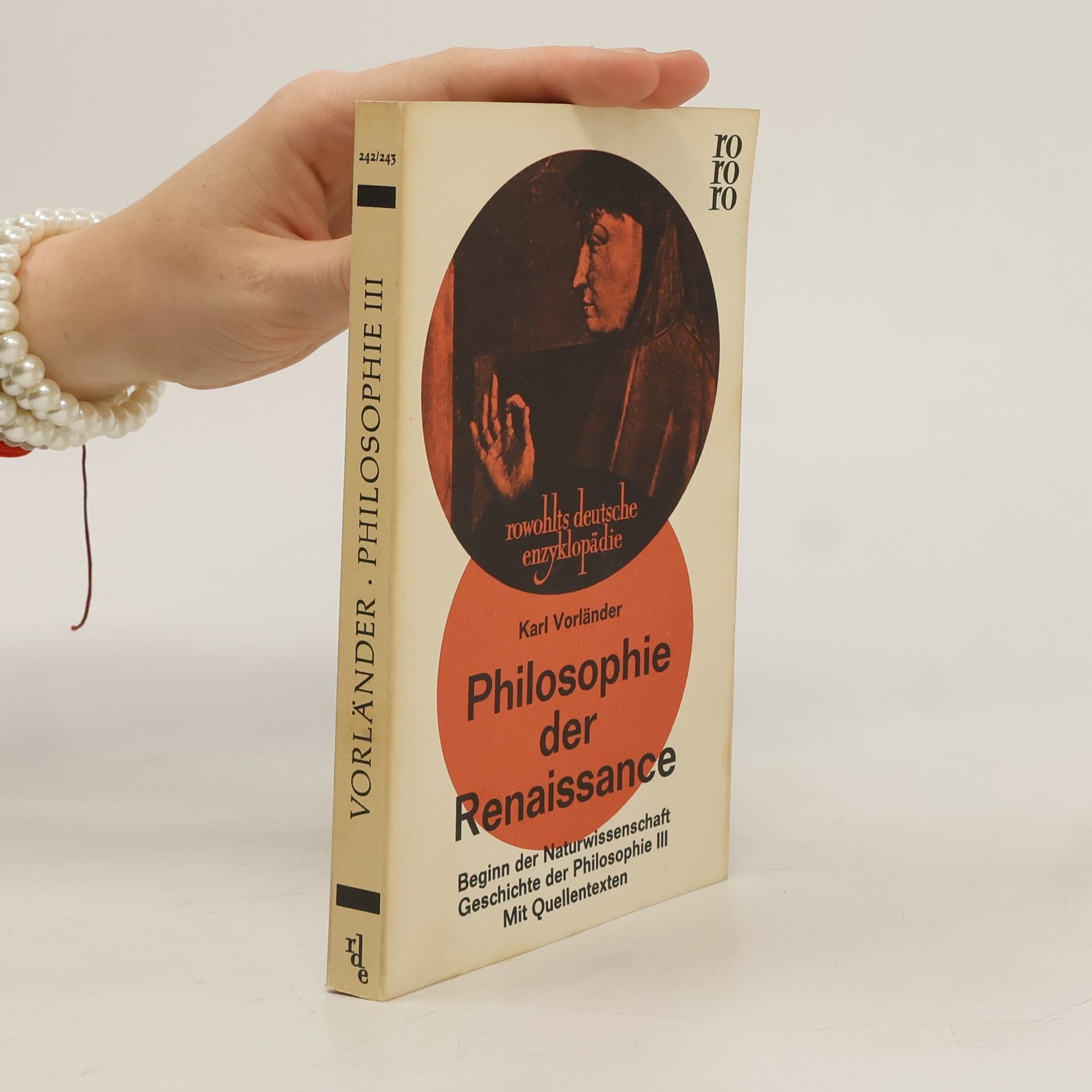 Carl Vorländer Philosophie der Renaissance