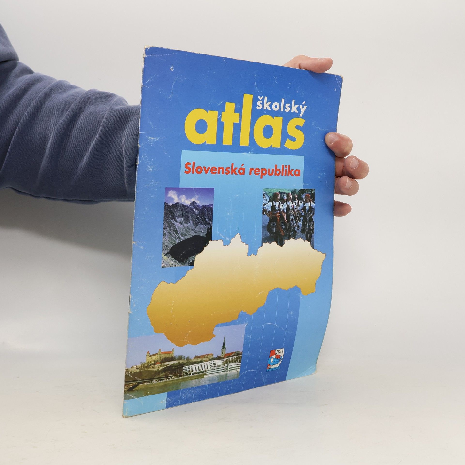 Viliam Lauko Školský atlas - Slovenská republika