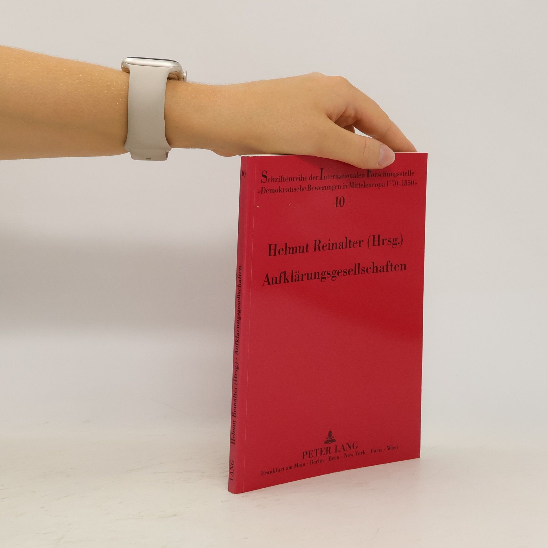 Helmut Reinalter Aufklärungsgesellschaften