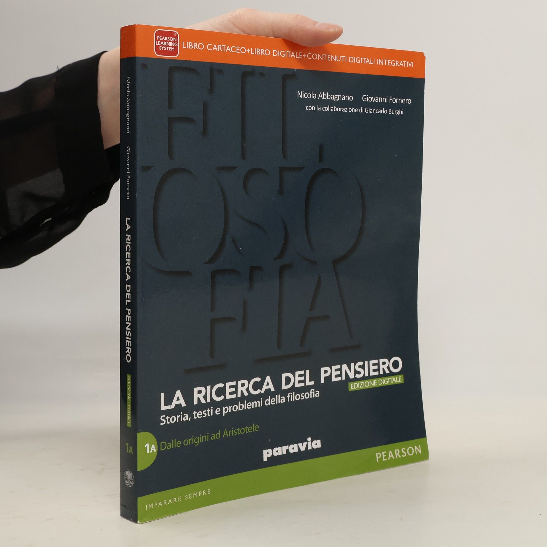 Nicola Abbagnano La ricerca del pensiero 1A