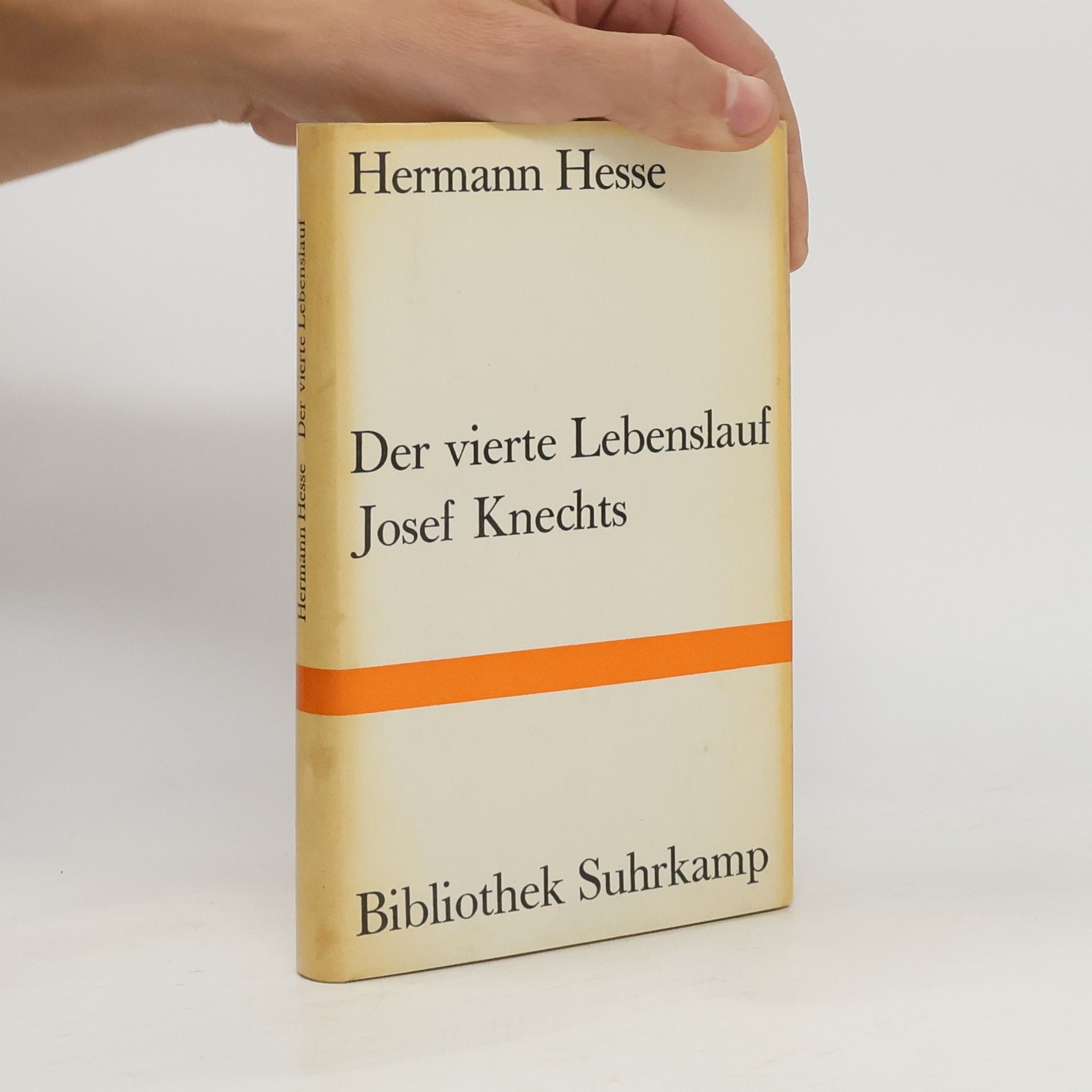 Hermann Hesse Der vierte Lebenslauf Josef Knechts