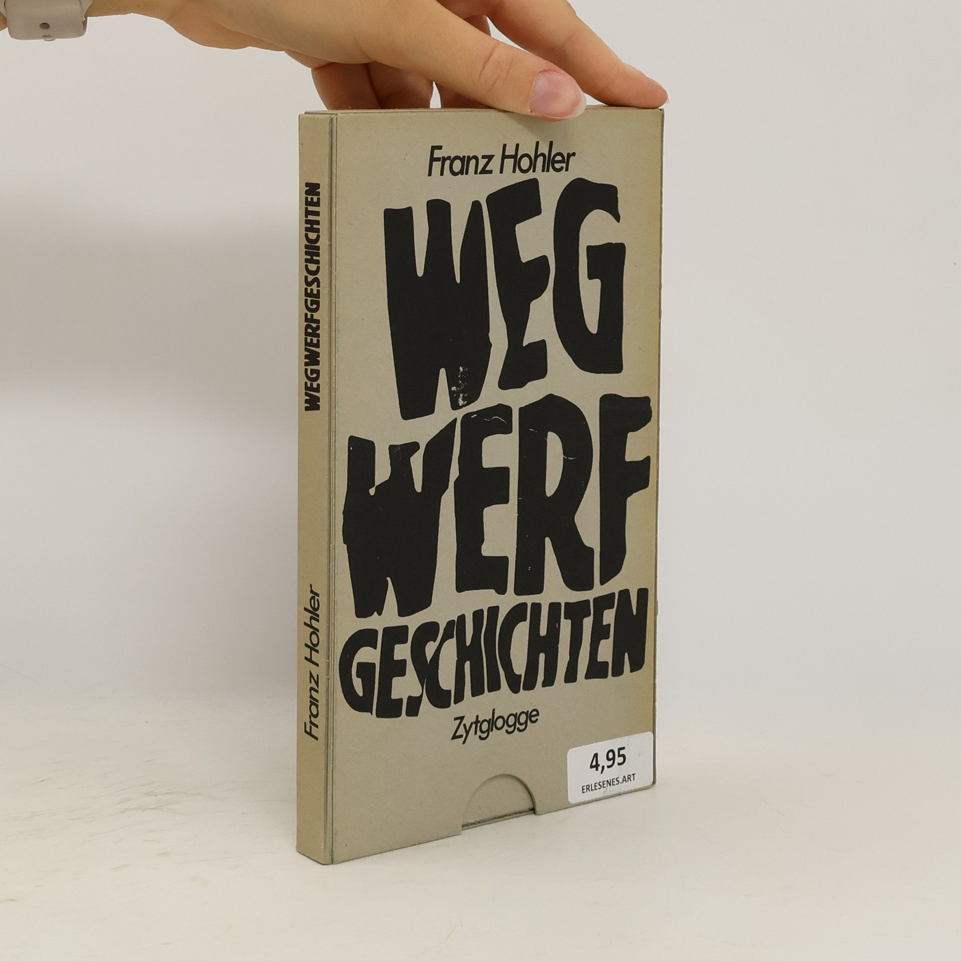 Franz Hohler 47 und eine Wegwerfgeschichte