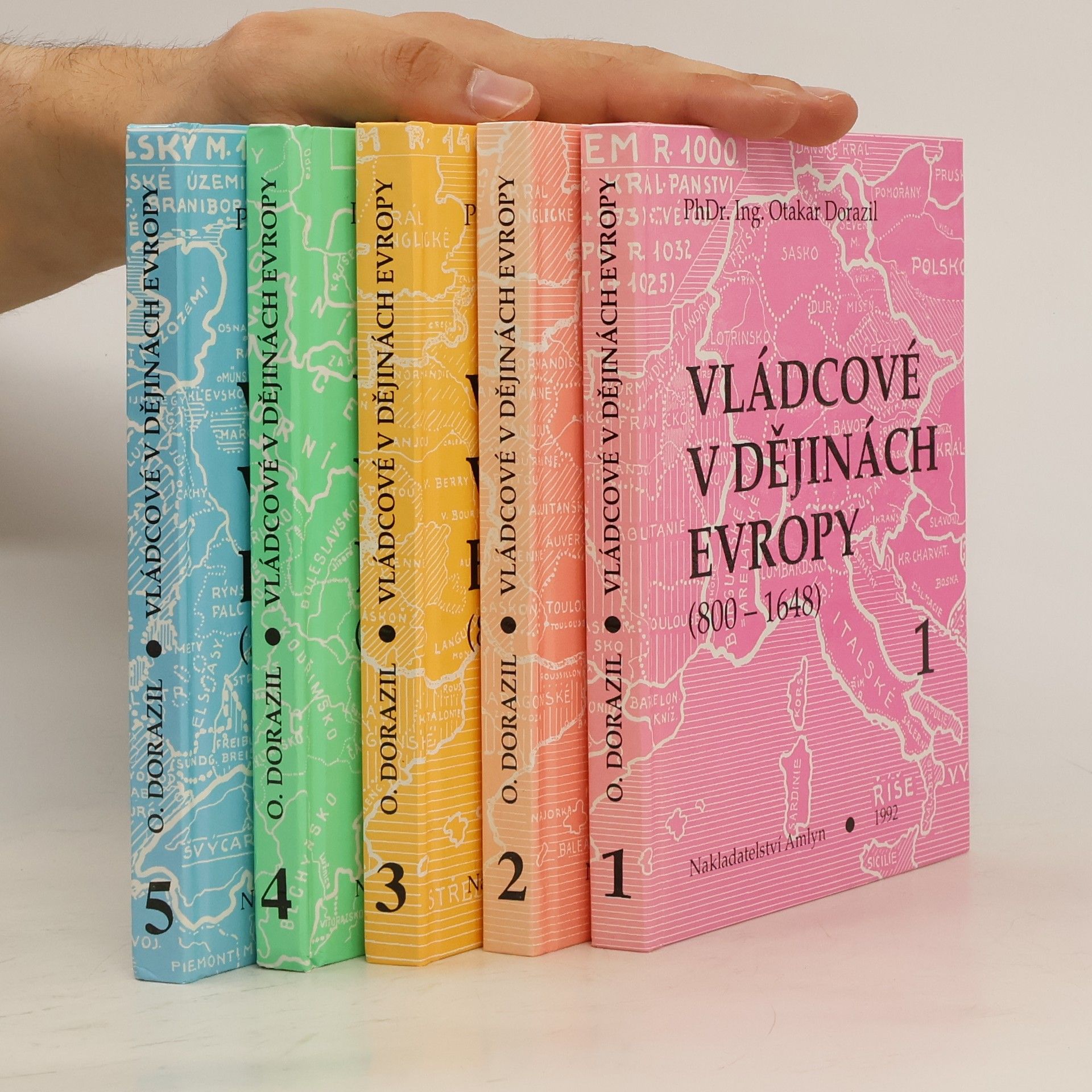 Otakar Dorazil Vládcové v dějinách Evropy. 1.-5. díl