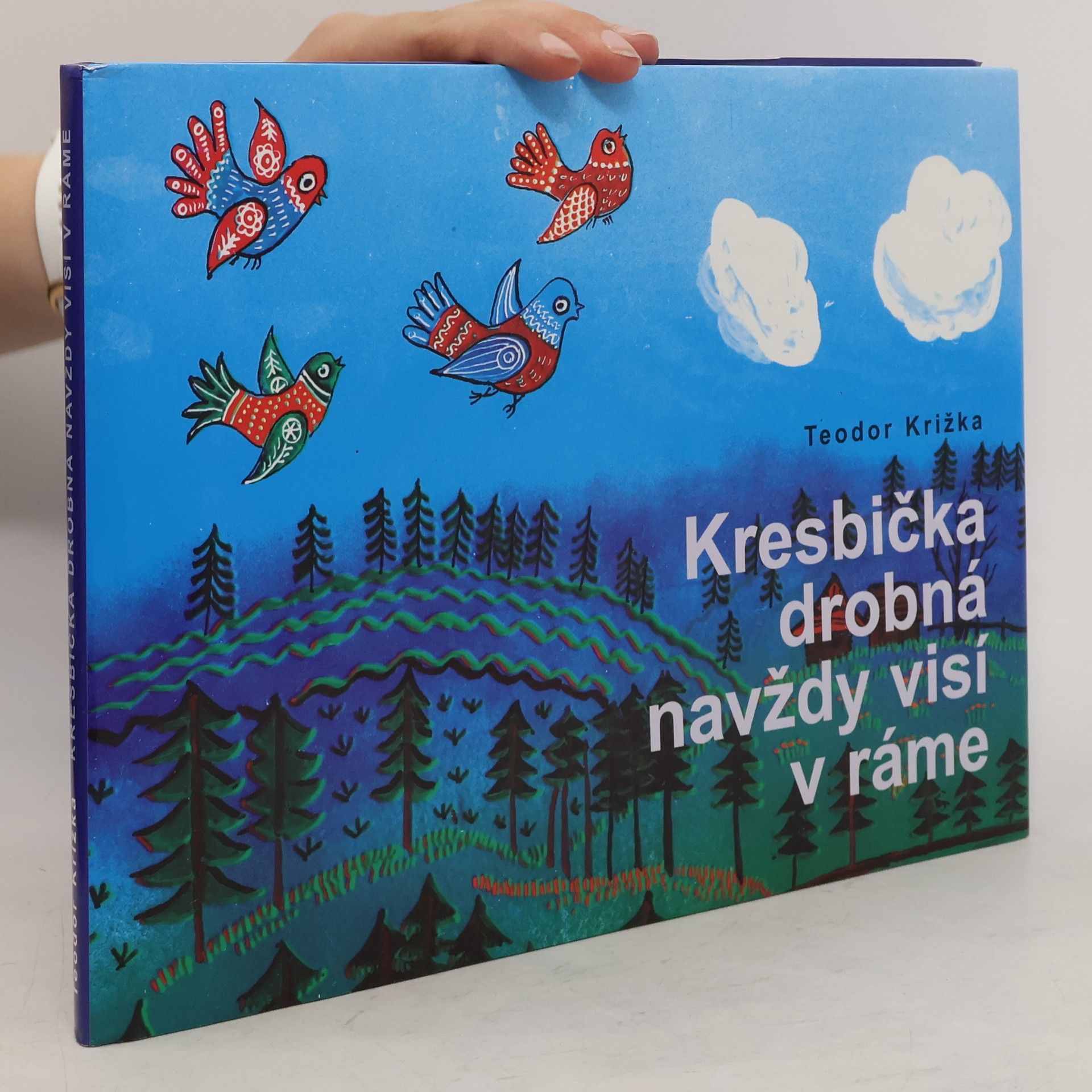 Teodor Križka Kresbička drobná navždy visí v ráme