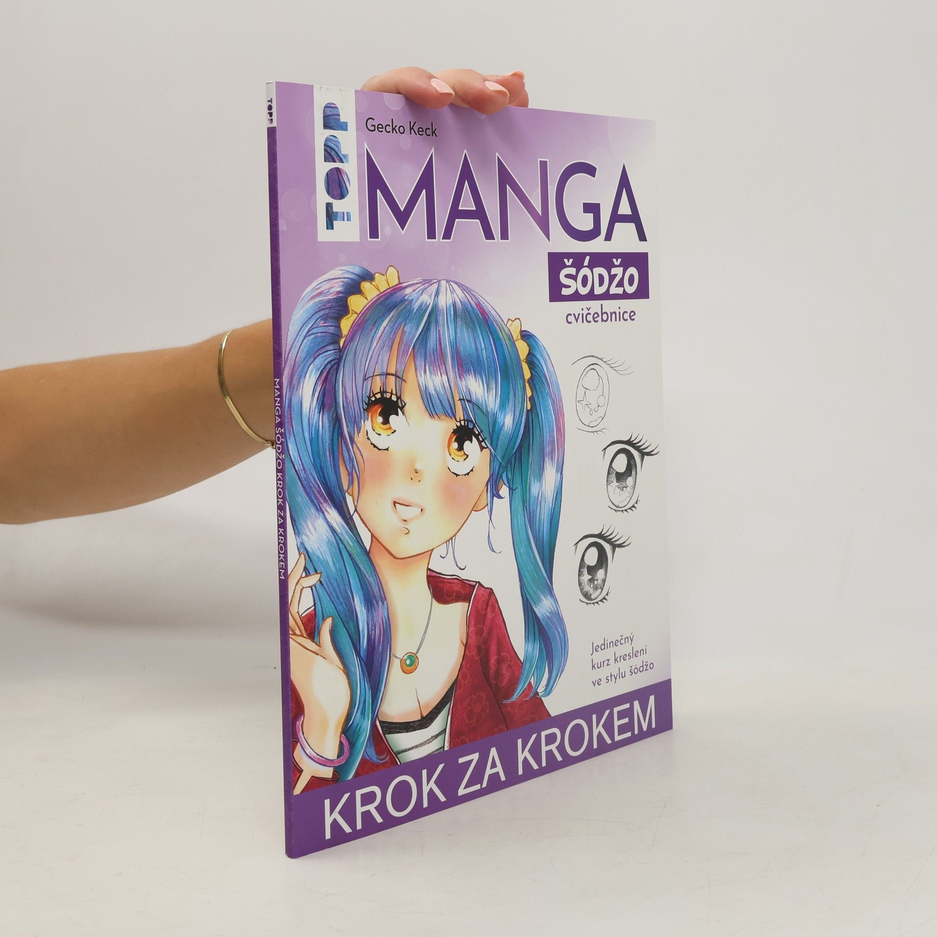 Gecko Keck Manga krok za krokem. Šódžó