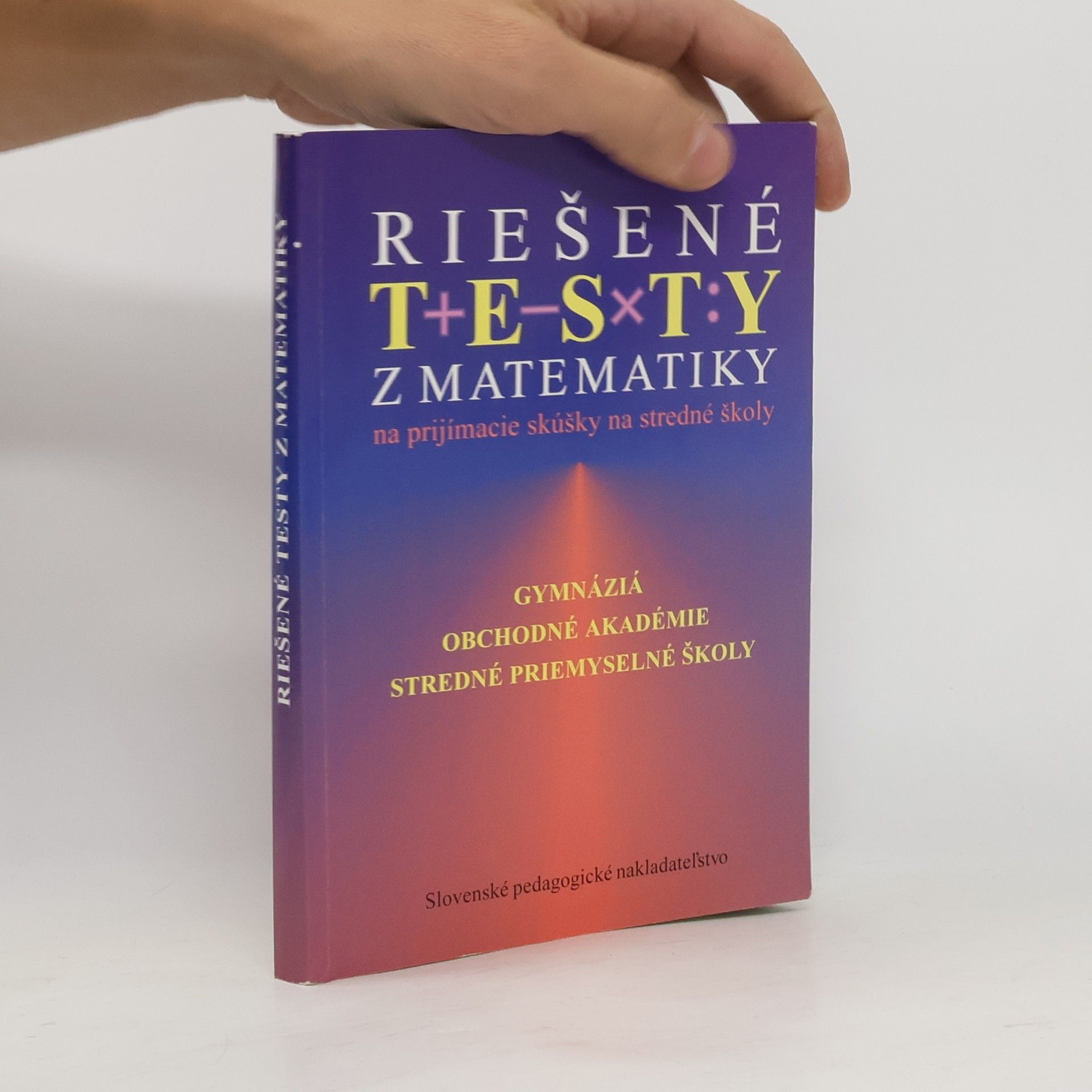 Anna Ištoková Riešené testy z matematiky