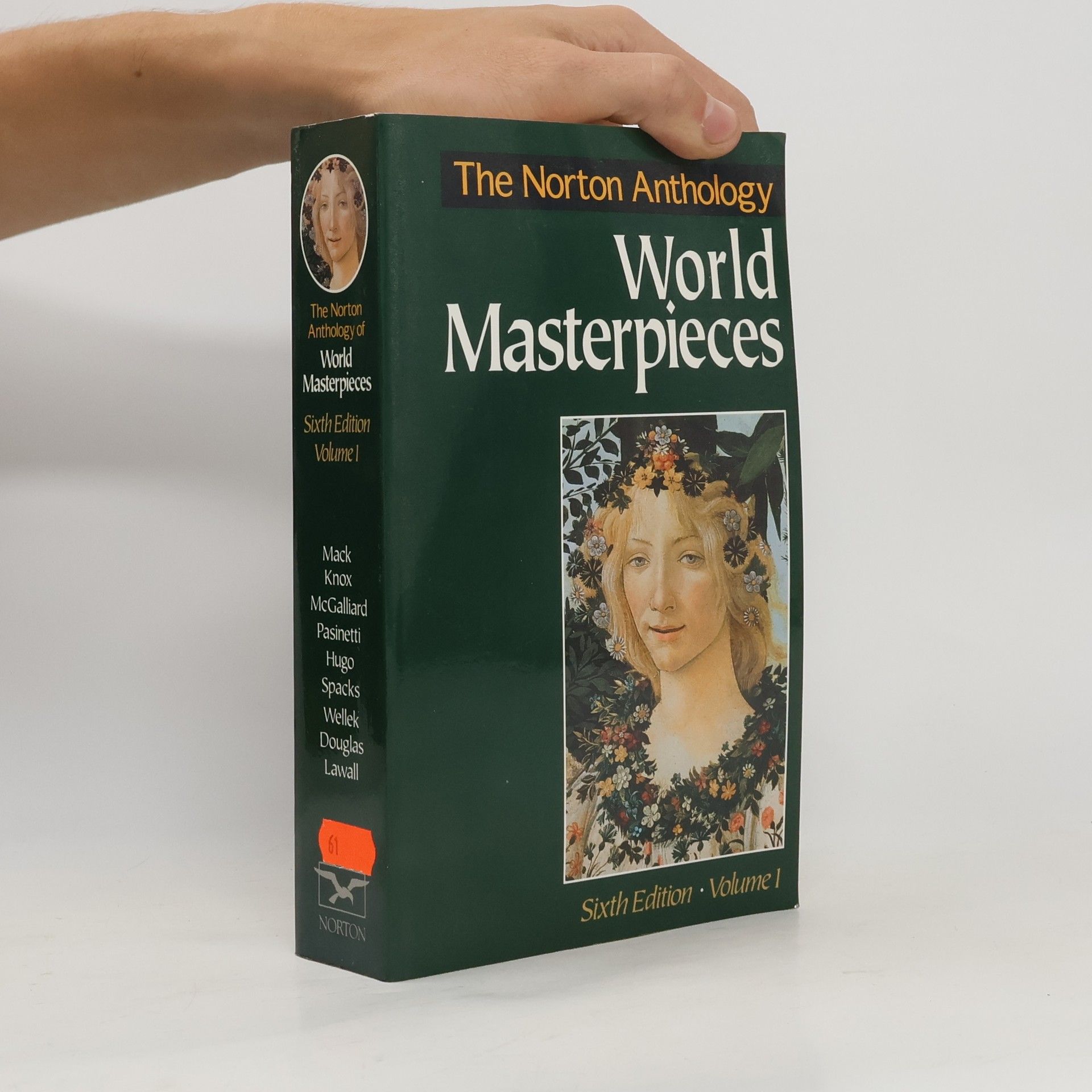 Maynard Mack The Norton Anthology of World Masterpieces