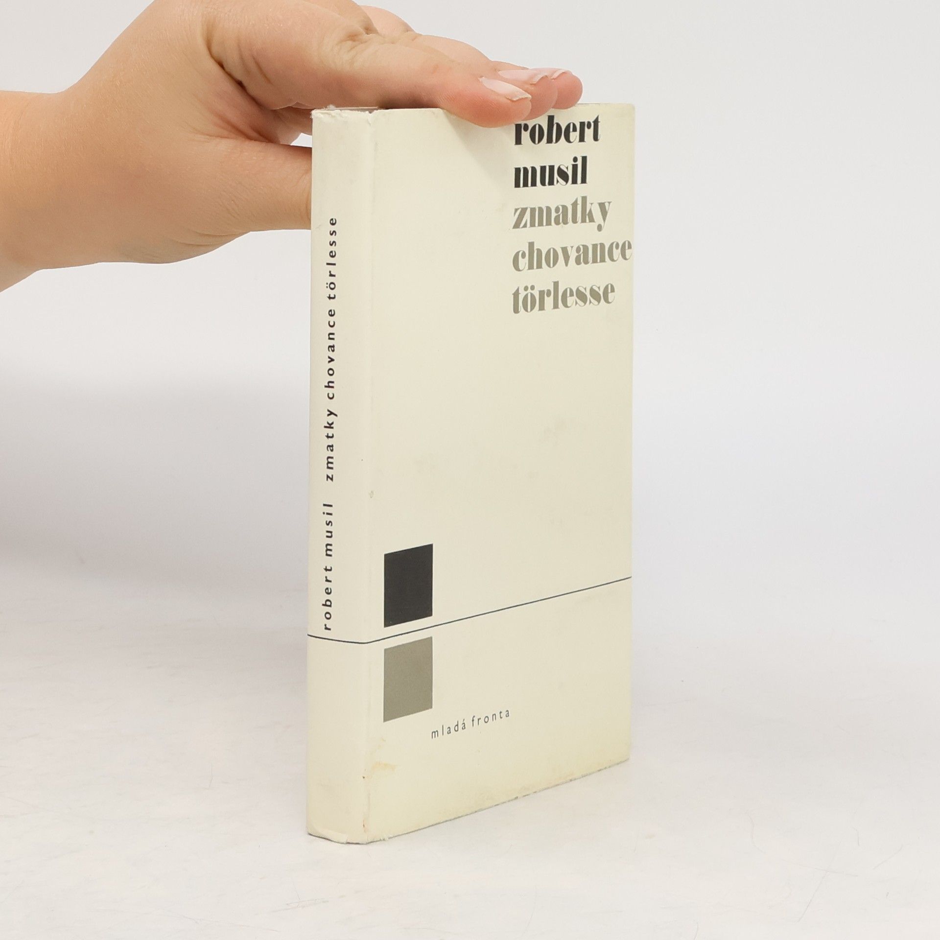 Robert Musil Zmatky chovance Törlesse