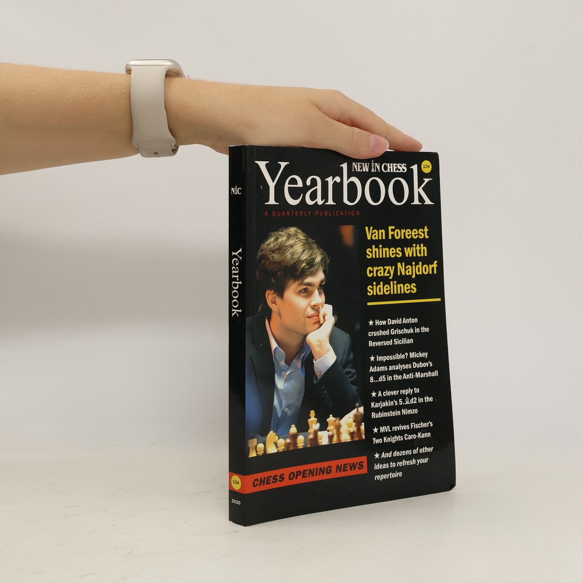 Jan Timman New in Chess Yearbook 134