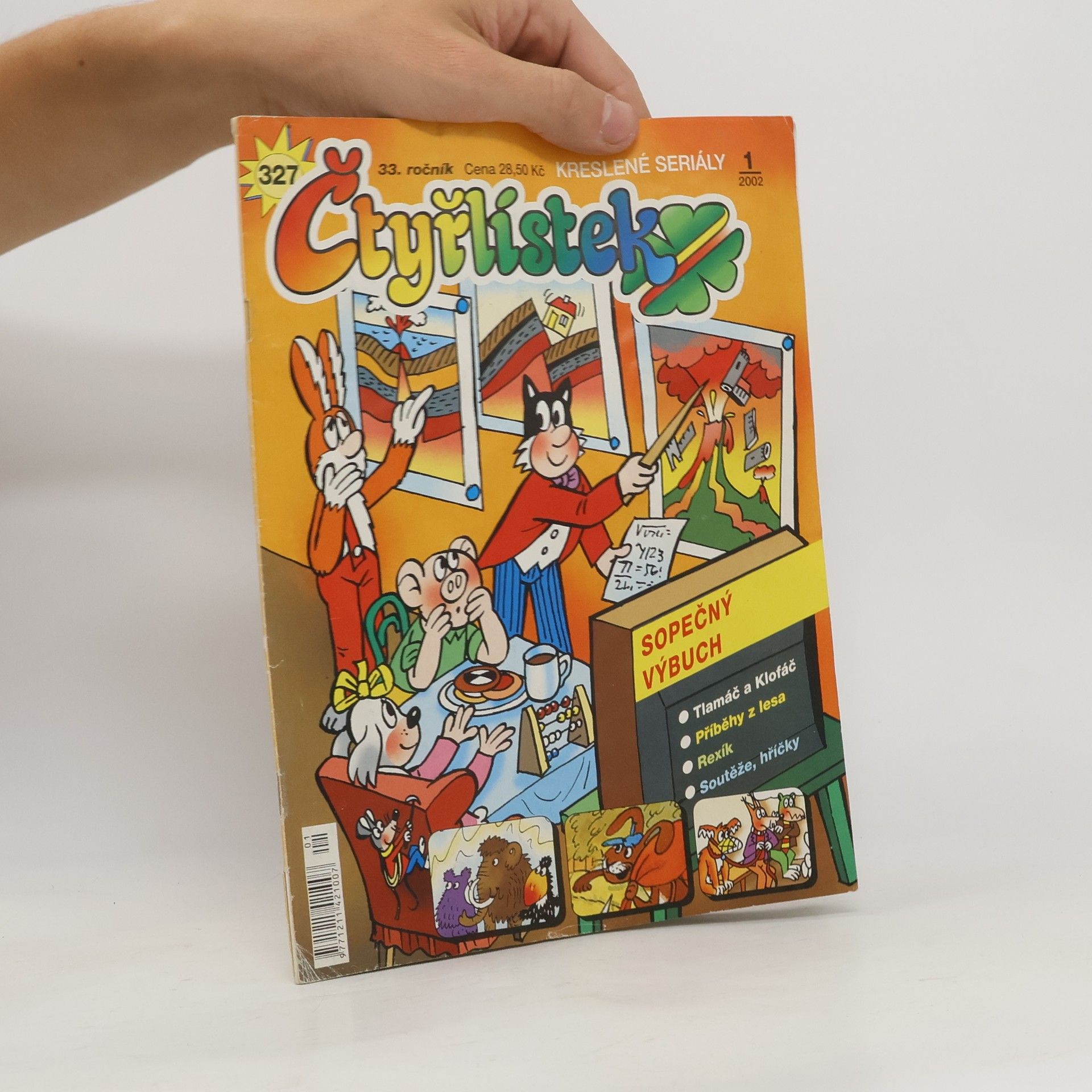 2002 Čtyřlístek 327. Sopečný výbuch