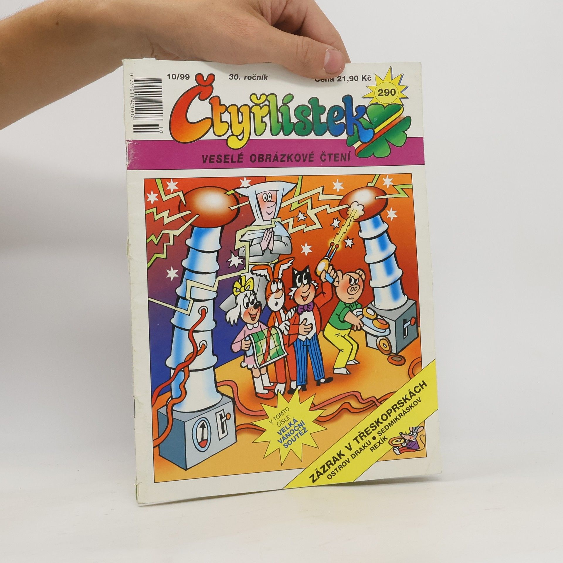 Collectif d'auteurs Čtyřlístek 290. 10/1999. Zázrak v Třeskoprskách