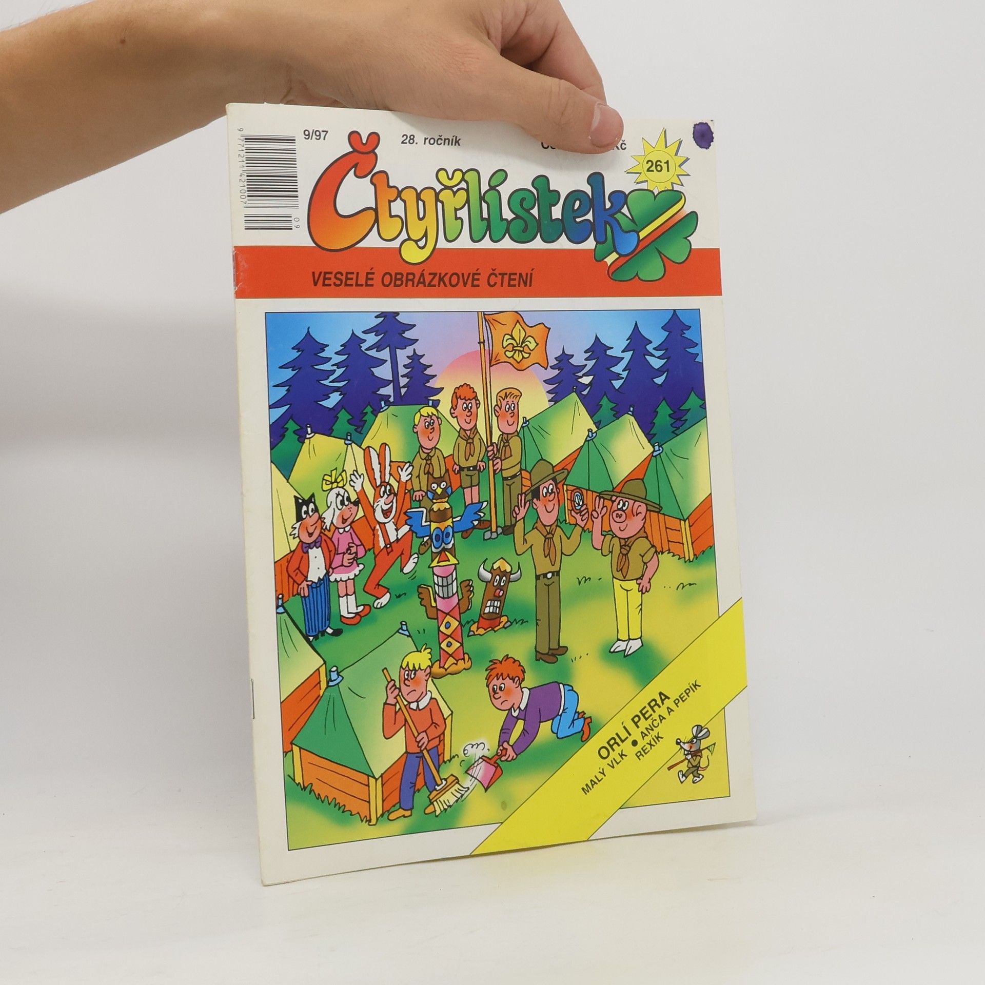 Autorenkollektiv Čtyřlístek 261. 9/1997. Orlí pera