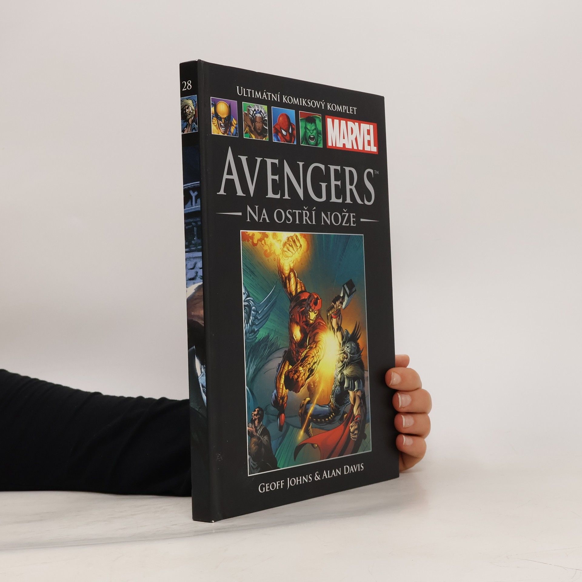 Geoff Johns Ultimátní komiksový komplet 28. Avengers. Na ostří nože