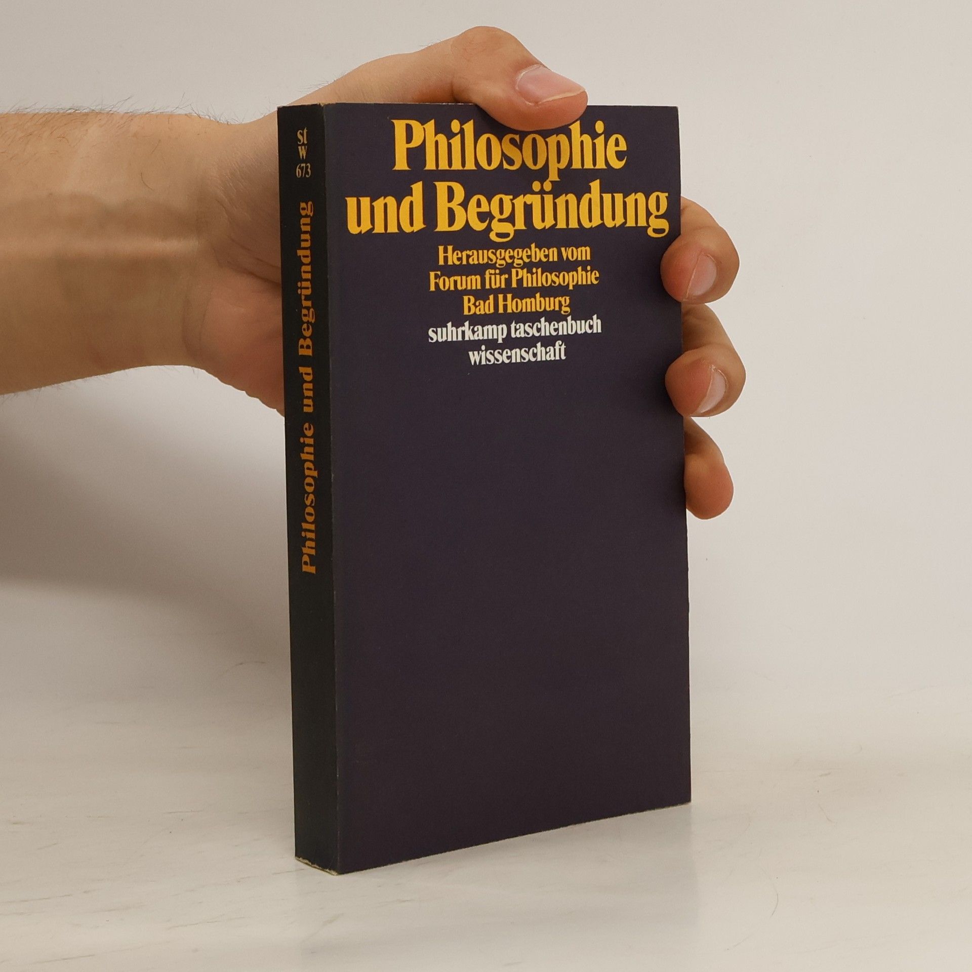 AA.VV. Philosophie und Begründung