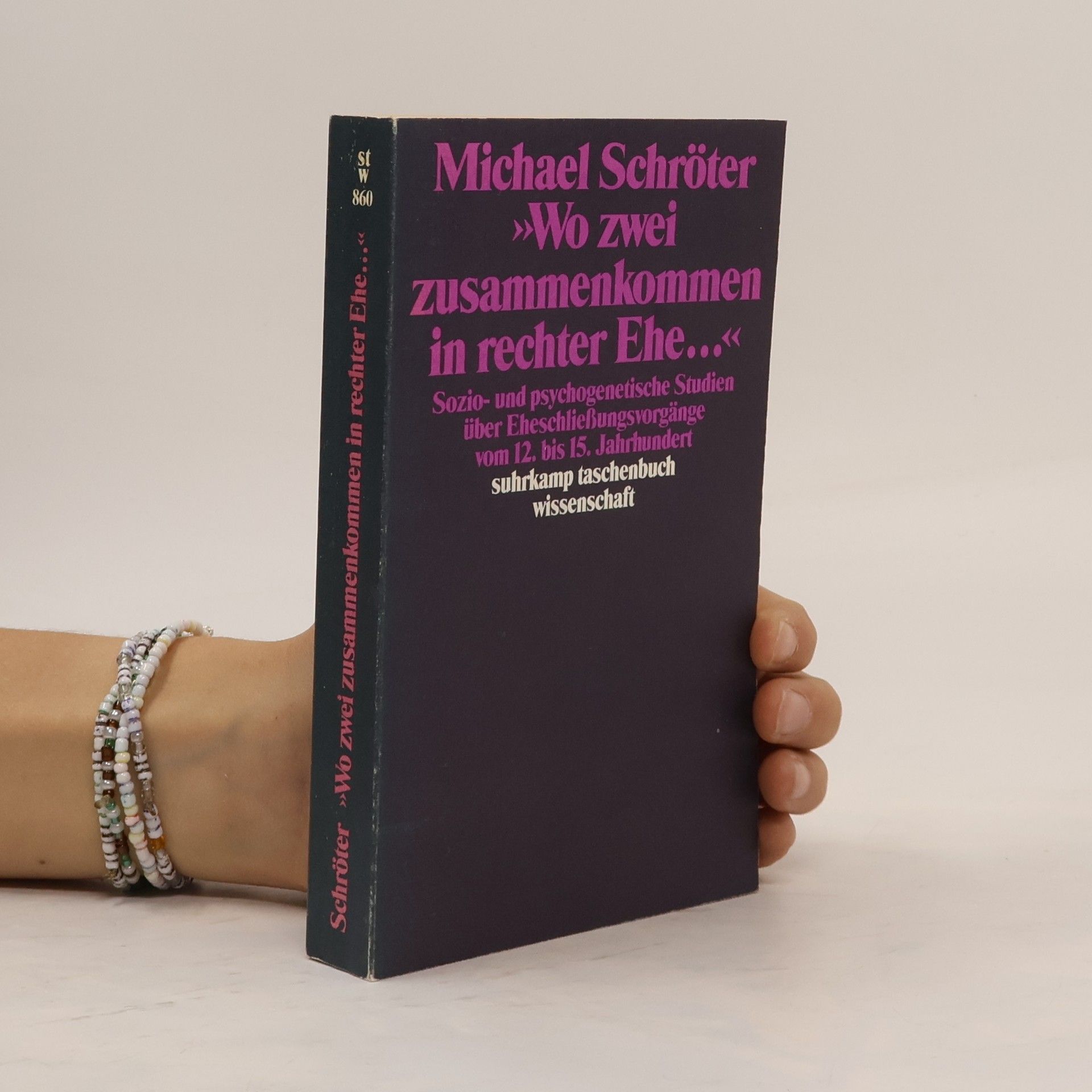 Michael Schröter "Wo zwei zusammenkommen in rechter Ehe ..."