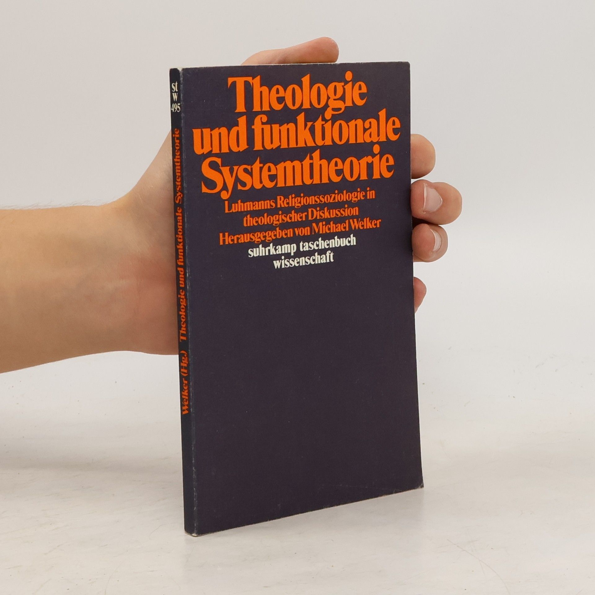 Michael Welker Theologie und funktionale Systemtheorie