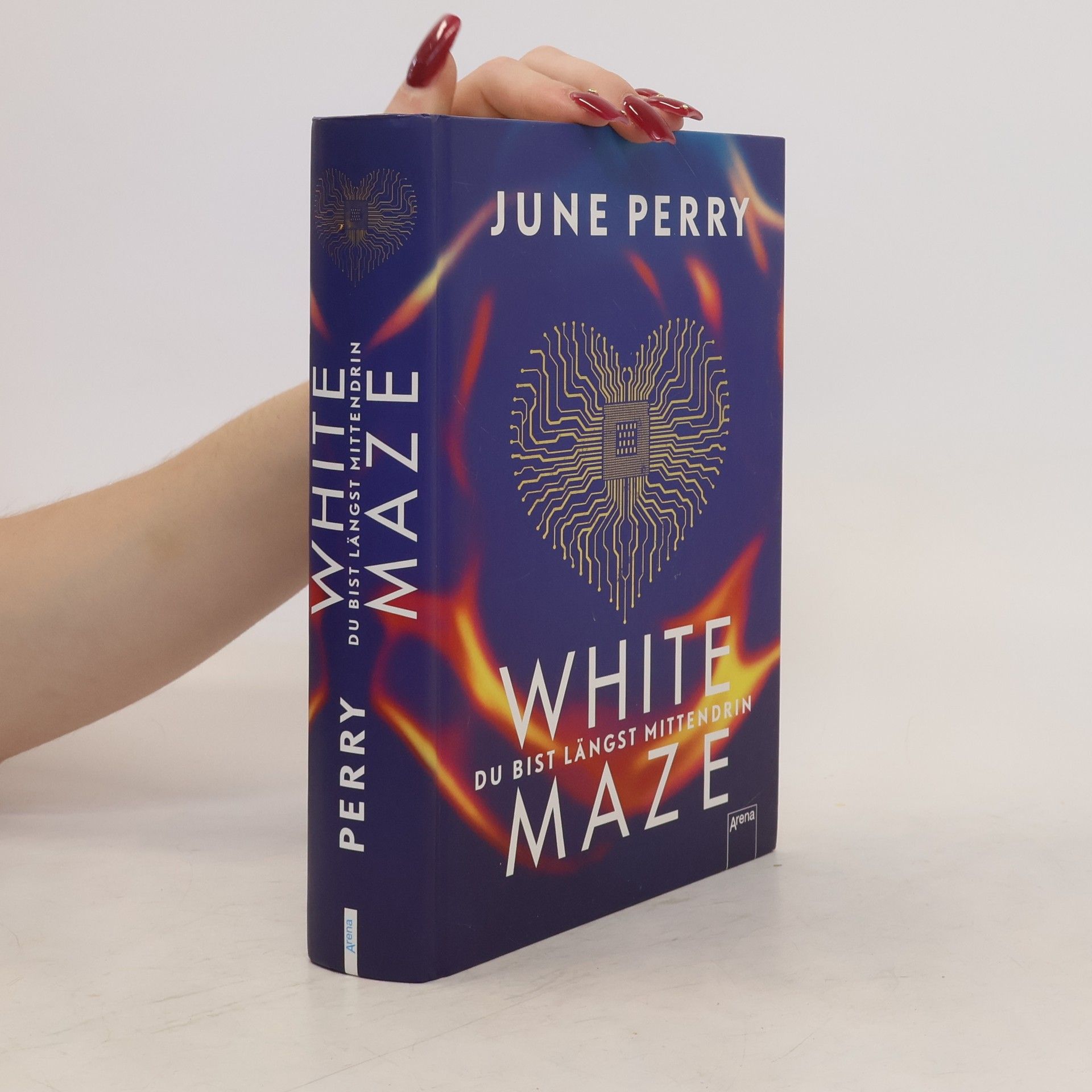 June Perry White Maze