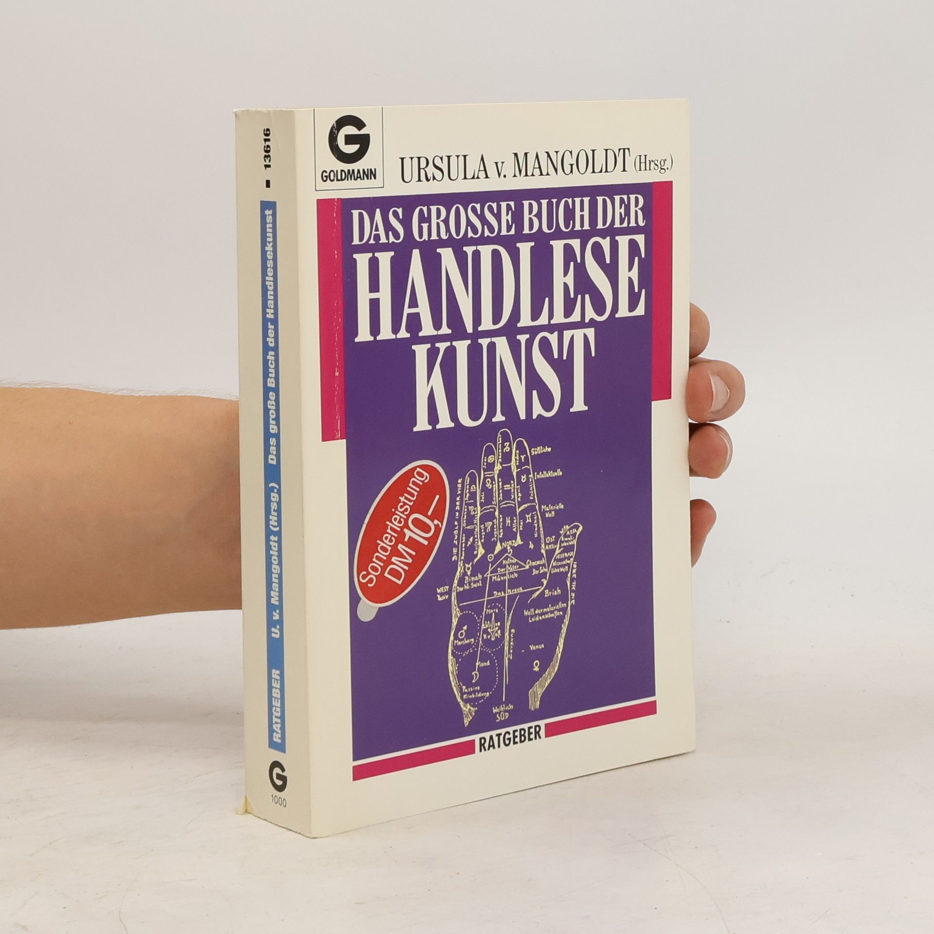 Ursula von Mangold Das grosse Buch der Handlesekunst