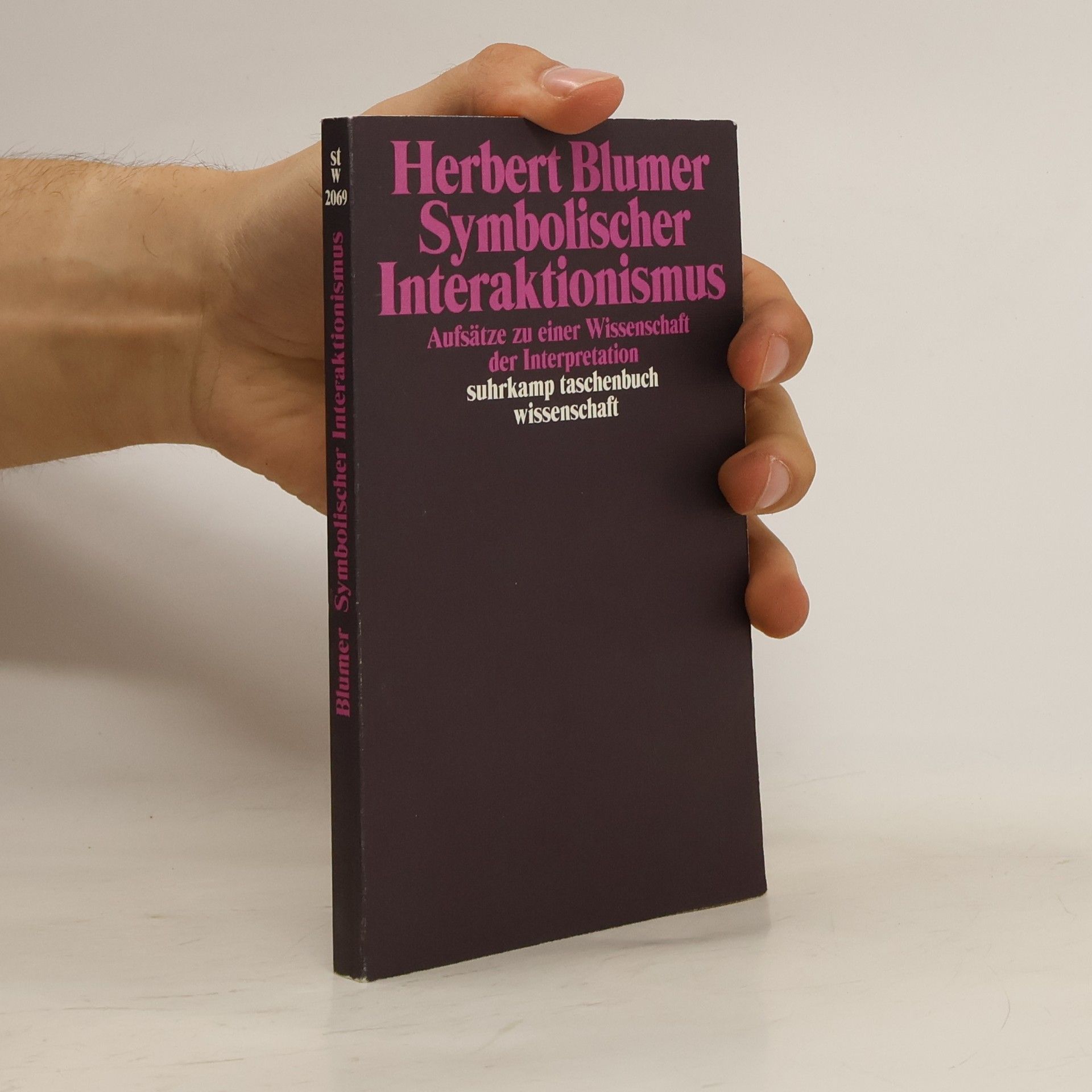 Herbert Blumer Symbolischer Interaktionismus