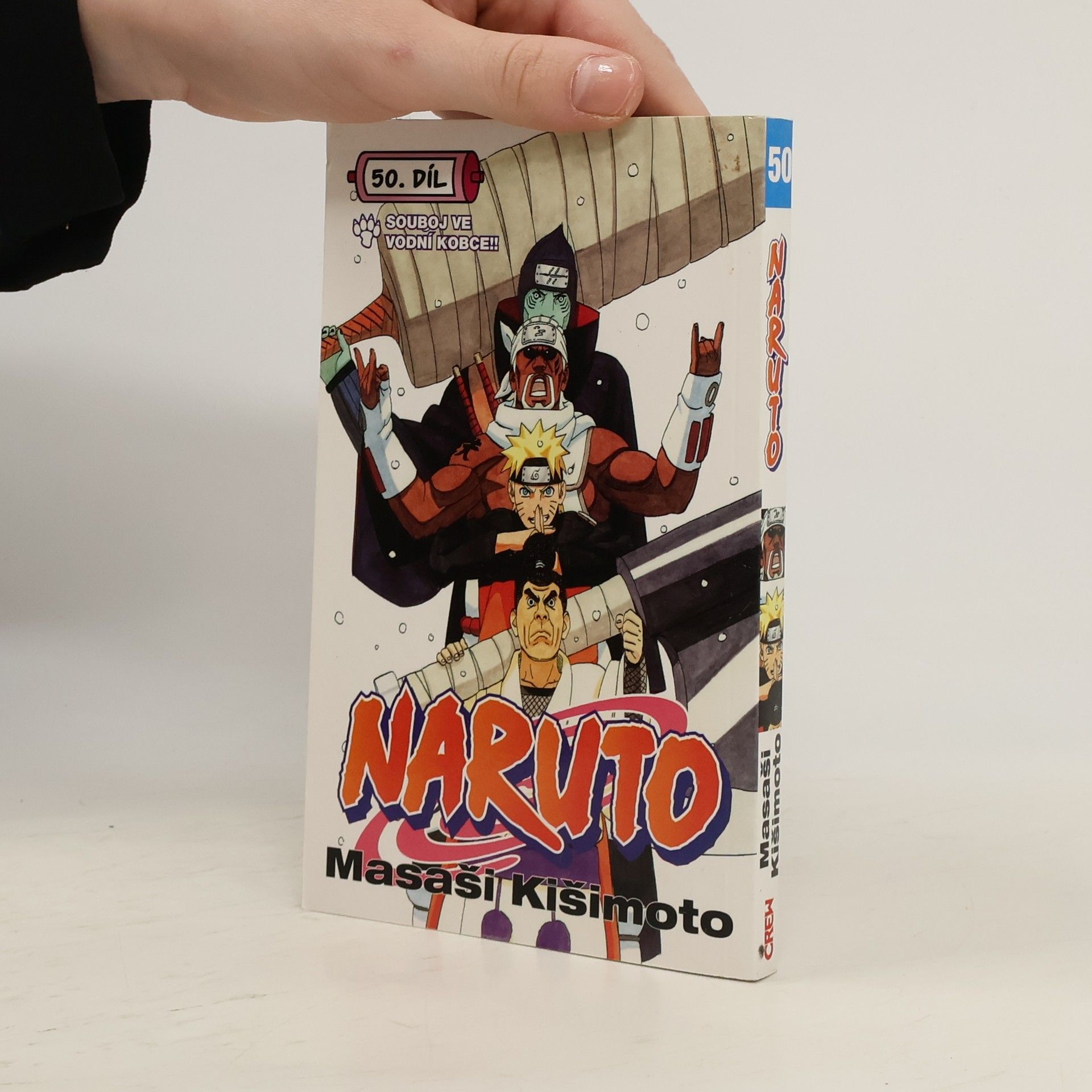 Masaši Kišimoto Naruto 50. díl. Souboj ve vodní kobce