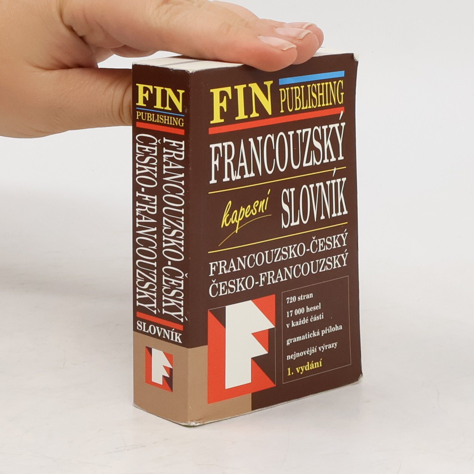 Autorenkollektiv Francouzský kapesní slovník : Francouzsko-český, česko-francouzský slovník