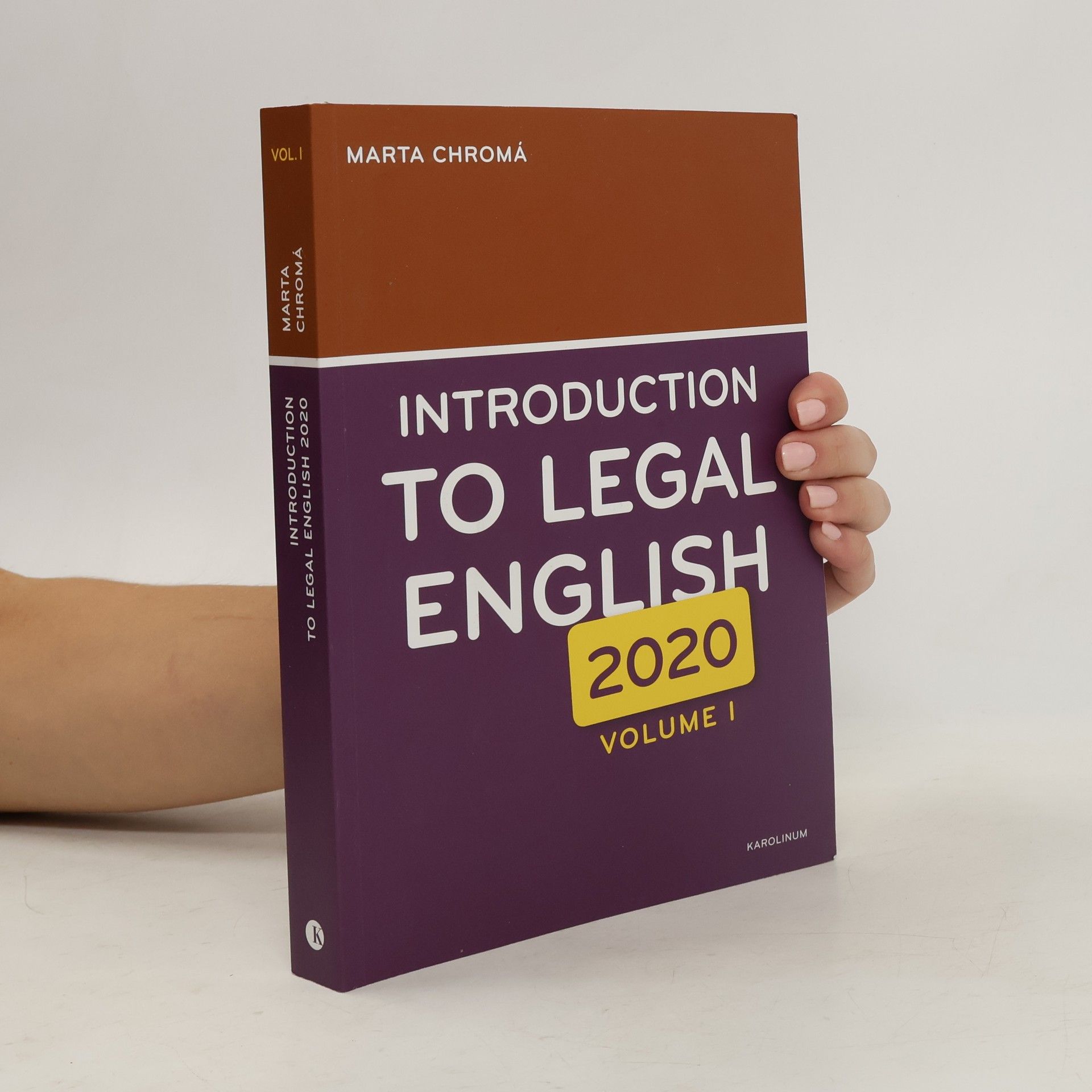Marta Chromá Introduction to legal English : Volume I