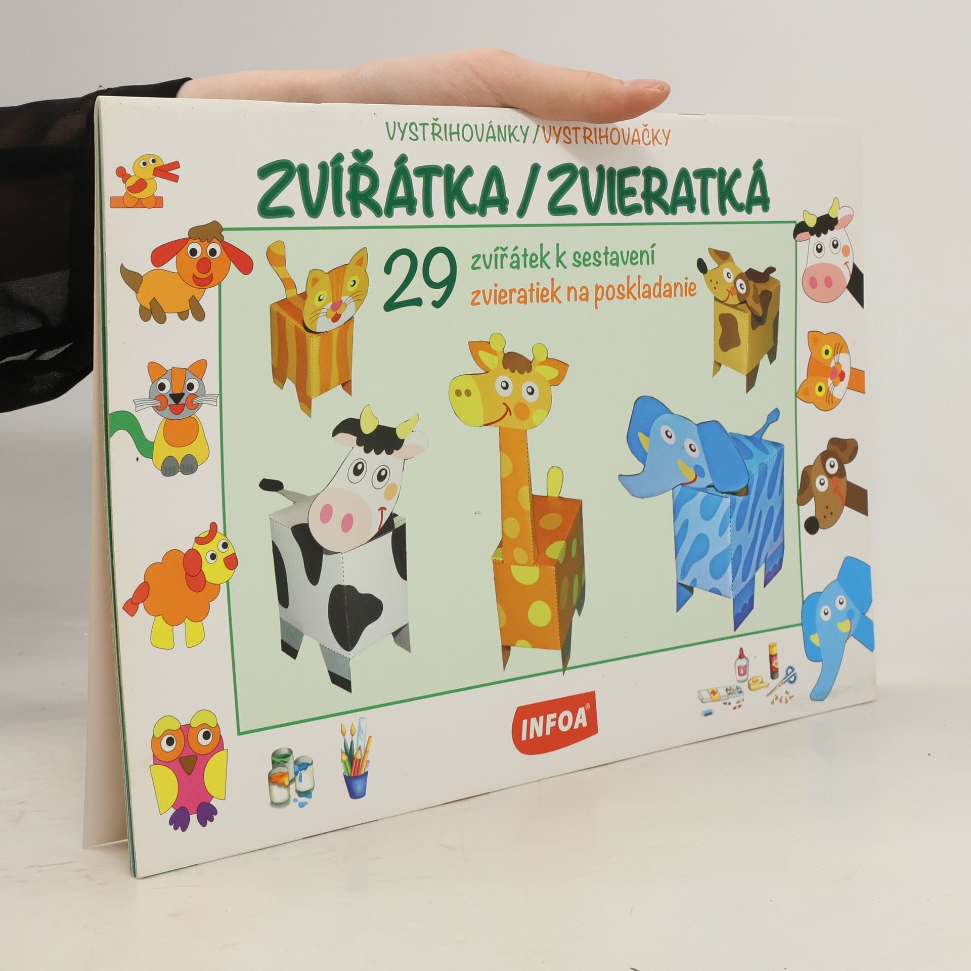Irene Mazza Vystřihovánky Zvířátka/Zvieratká