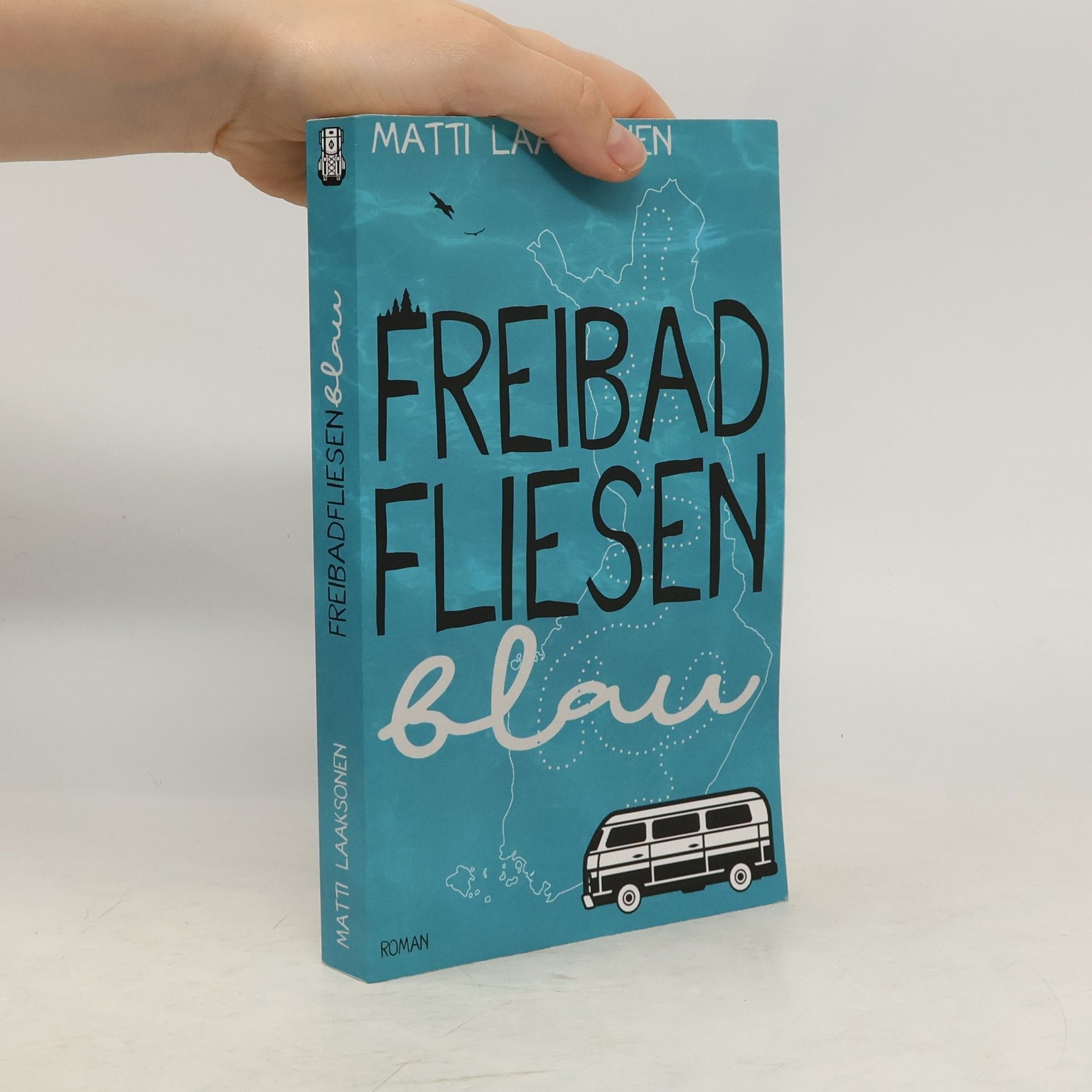 Matti Laaksonen Freibadfliesenblau