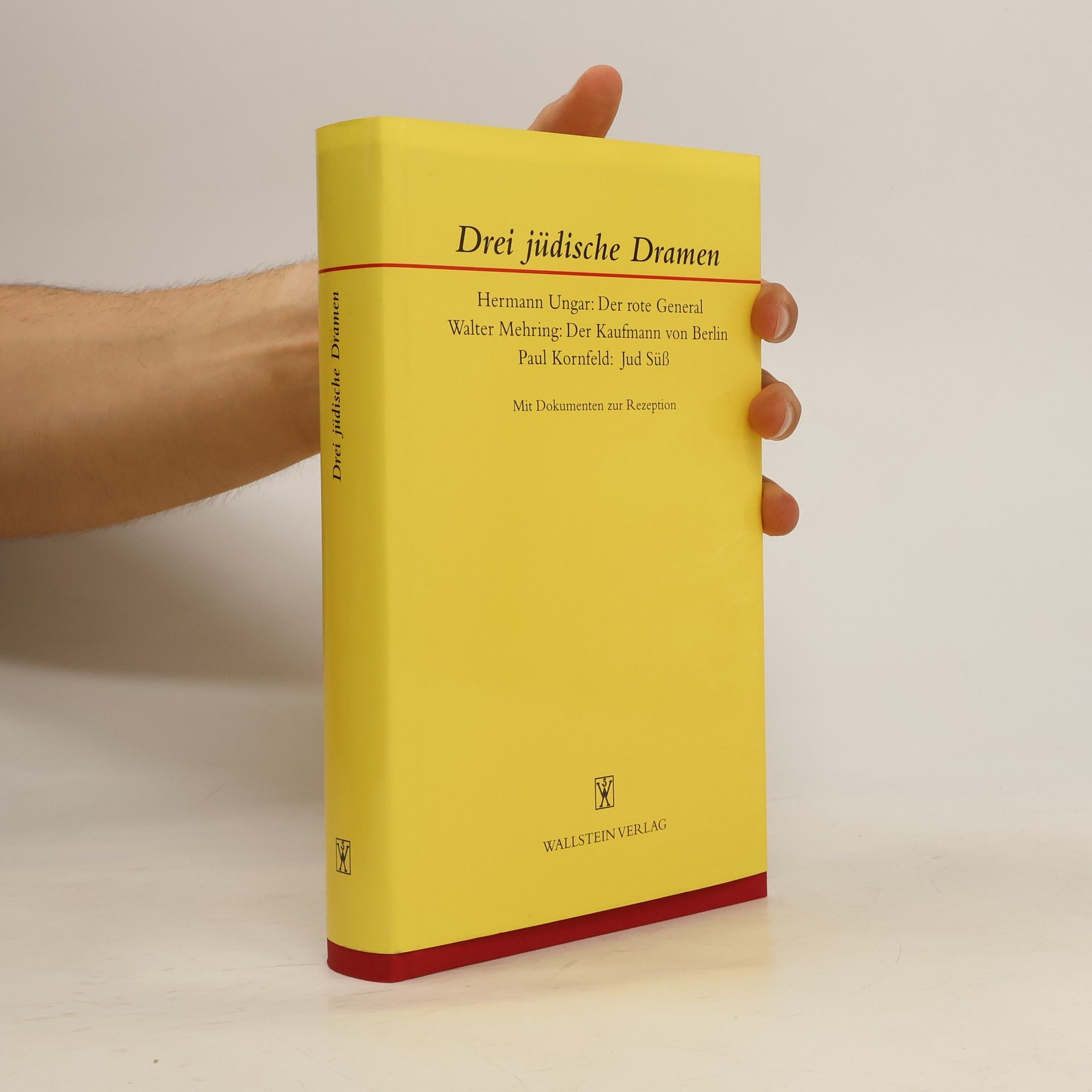 Hans Joachim Weitz Drei jüdische Dramen