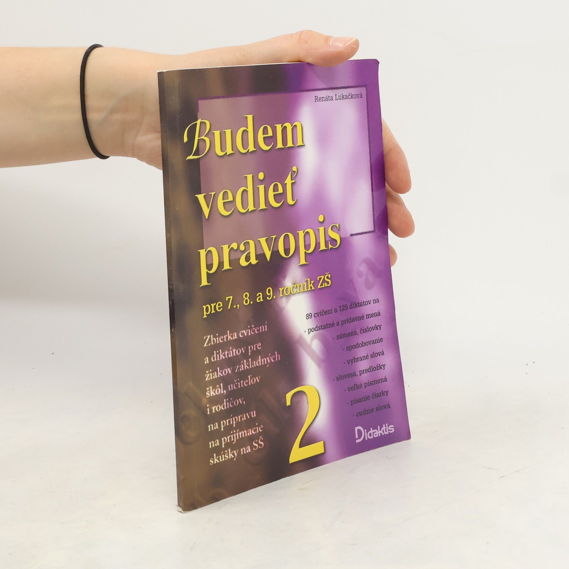 Renáta Lukačová Budem vedieť pravopis