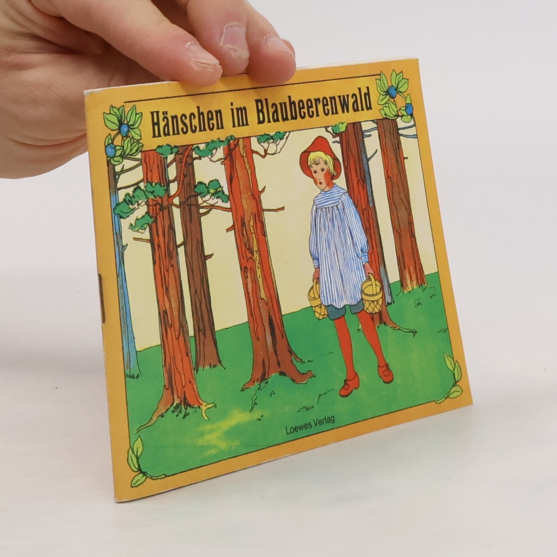 Elsa Beskow Hänschen im Blaubeerenwald