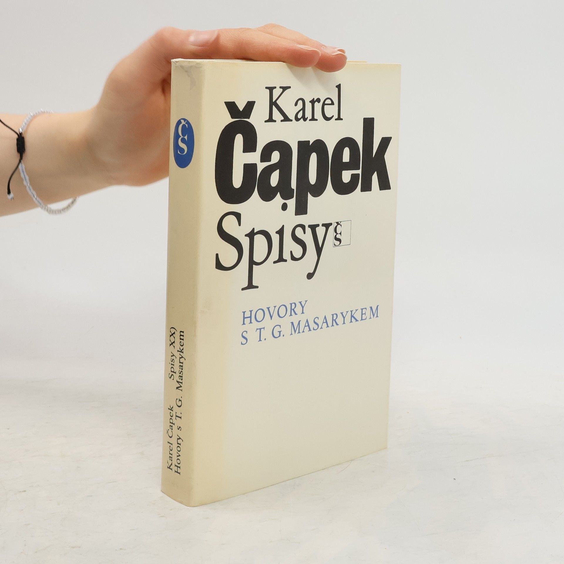 Karel Čapek Hovory s T. G. Masarykem