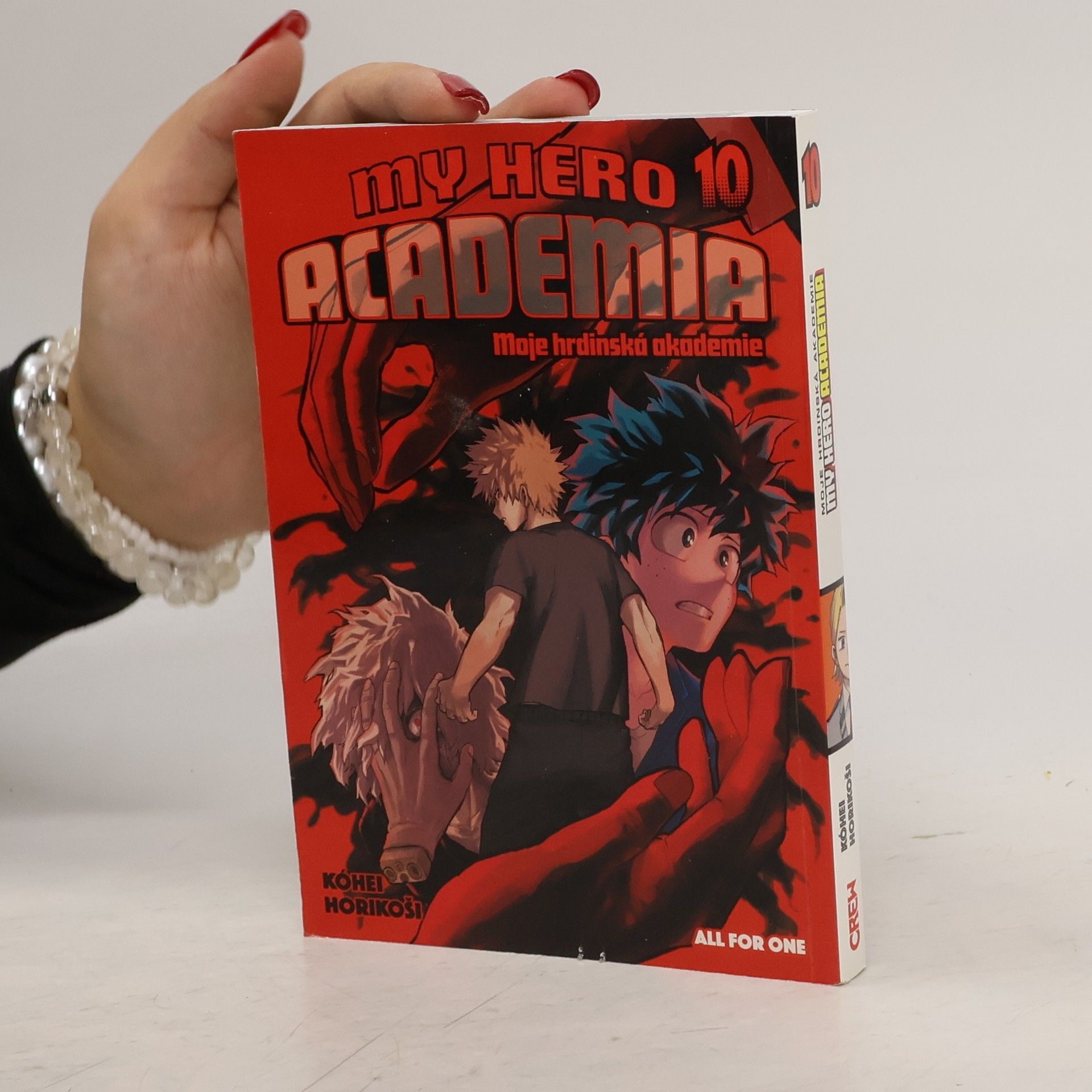 Kōhei Horikoshi My Hero Academia. Moje hrdinská akademie 10. All for One