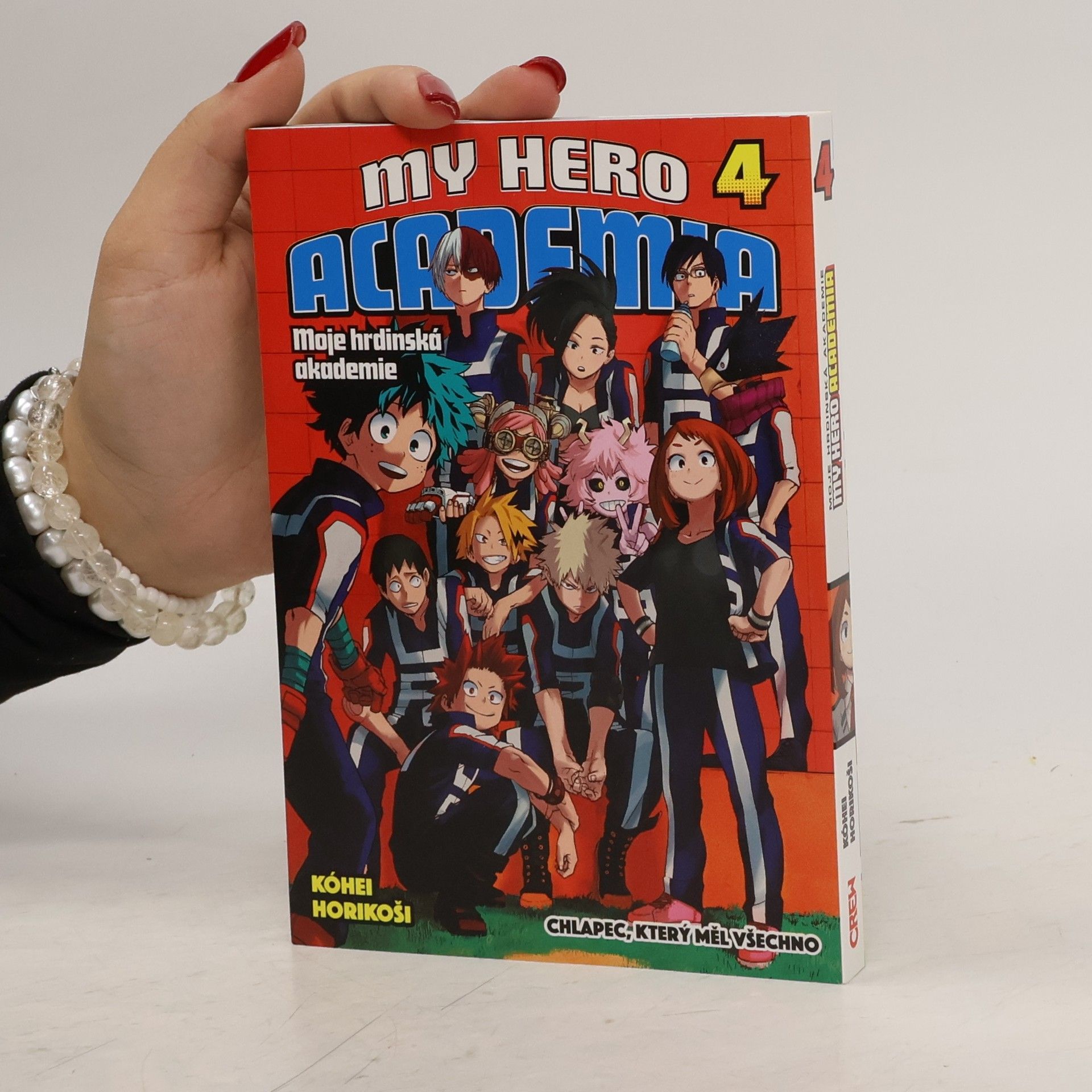 Kōhei Horikoshi My Hero Academia 4. Chlapec, který měl všechno.