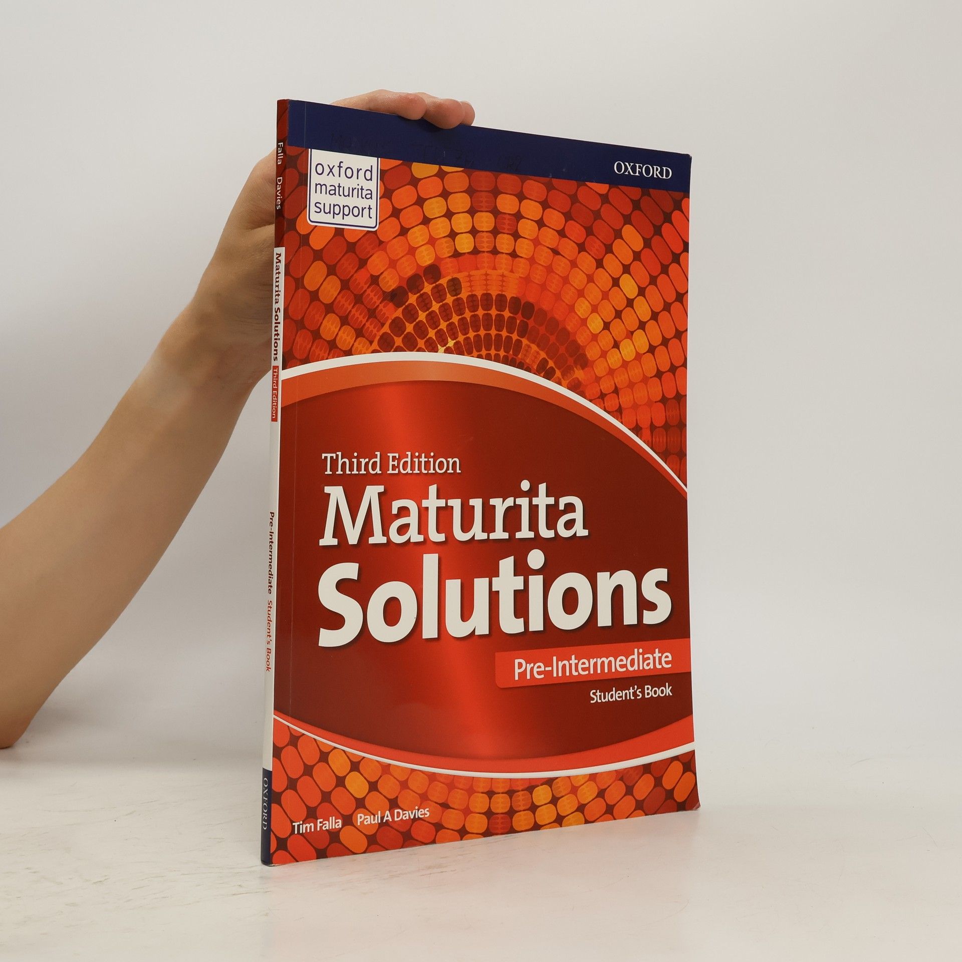 Tim Falla Maturita solutions : third edition. Pre-intermediate. Student's book