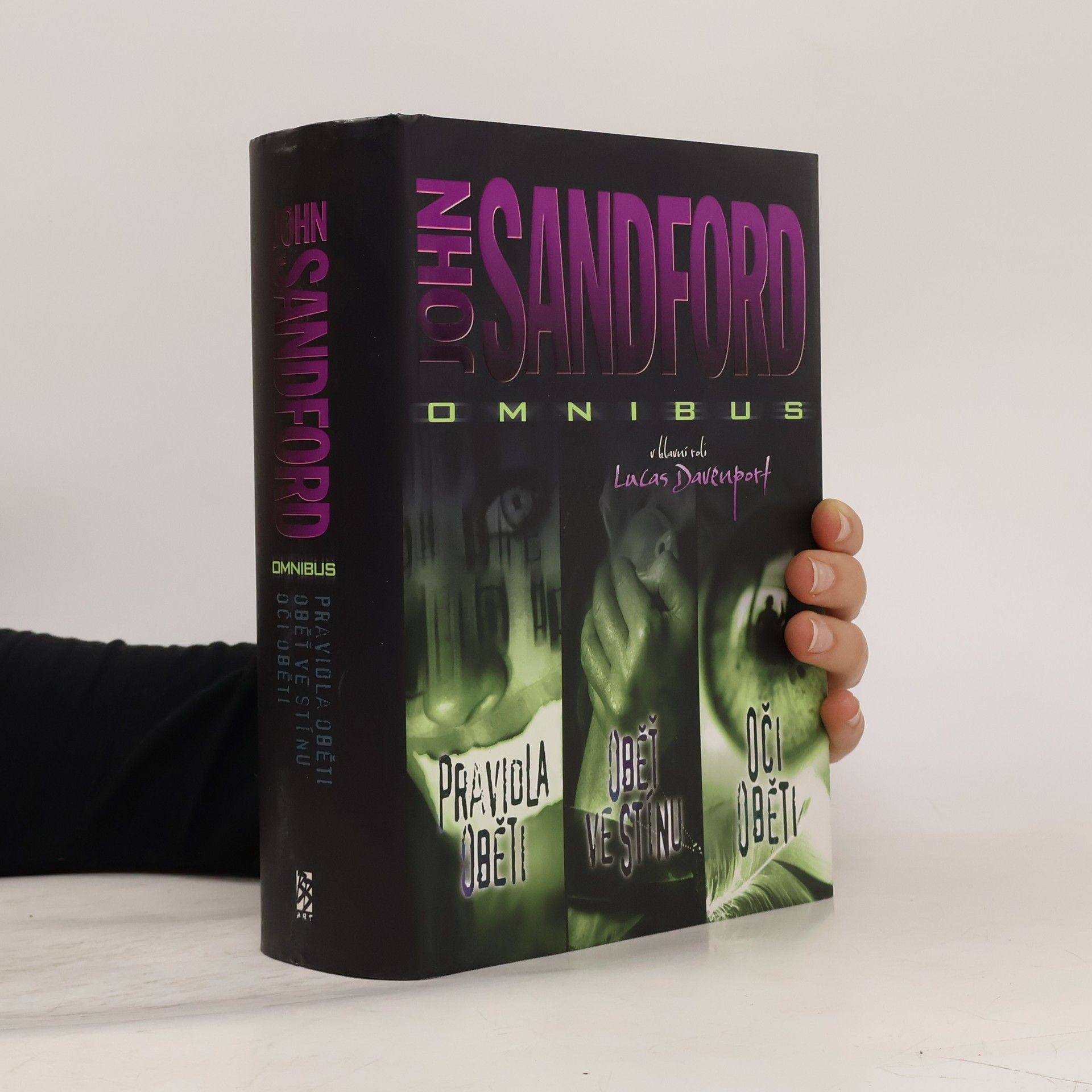 John Sandford Pravidla oběti. Oběť ve stínu. Oči oběti (jeden svazek)