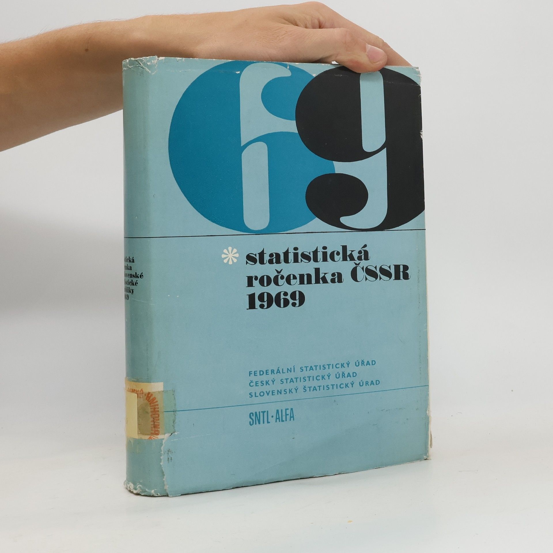 Collectif d'auteurs Statistická ročenka ČSSR 1969