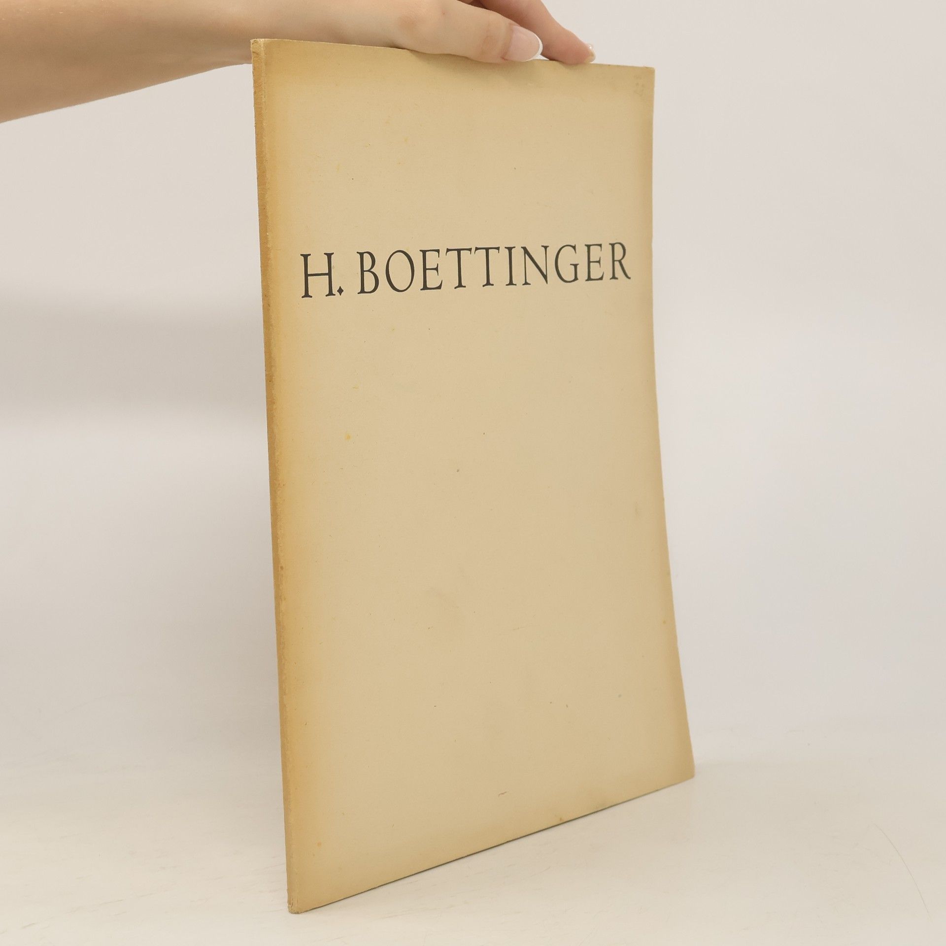 Růžena Boettingrová Hugo Bœttinger. Soupis jeho litografií (Hugo Boettinger)